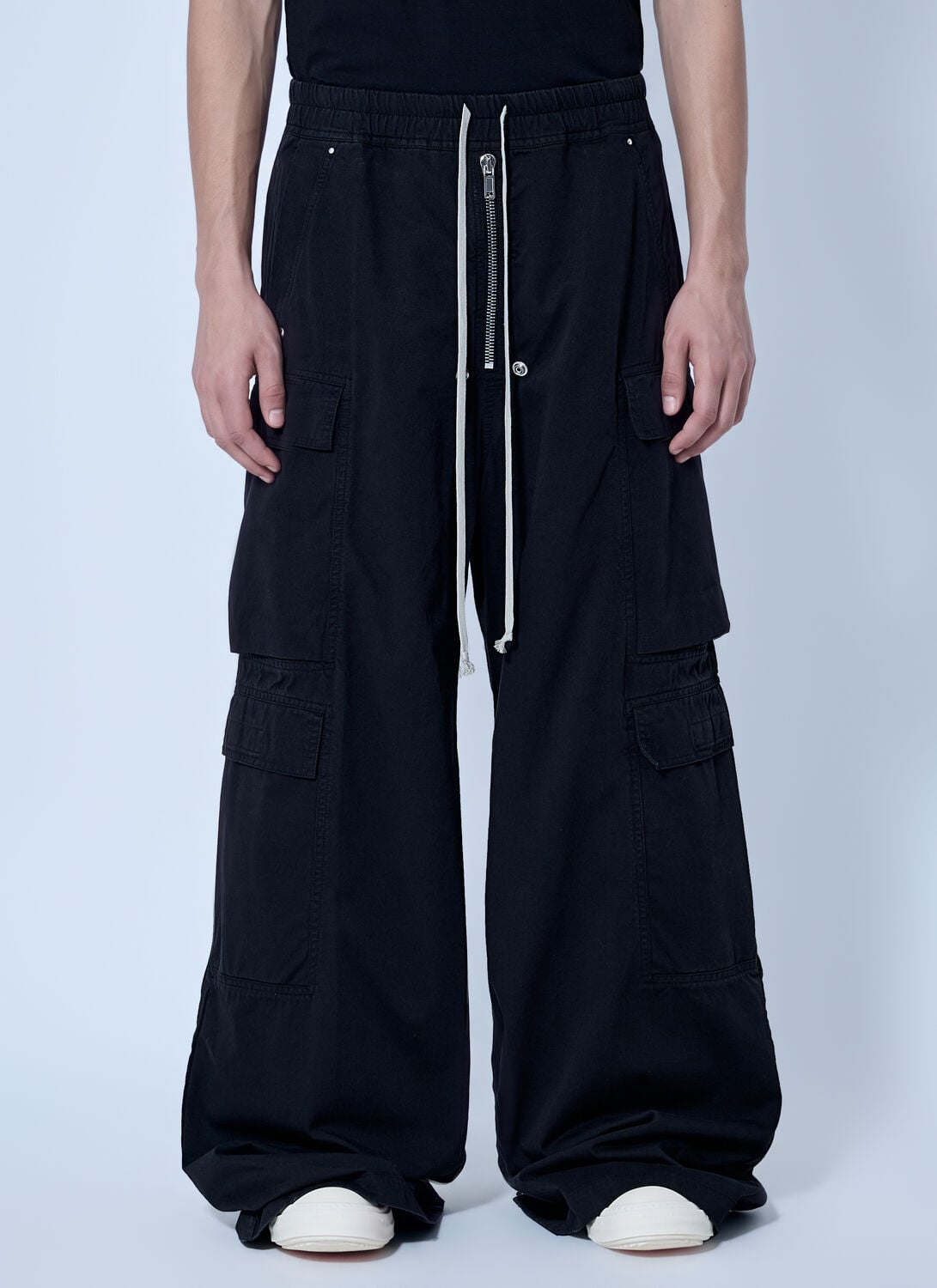 Rick Owens DRKSHDW Double Cargo Jumbo Belas Pants - Man Pants Black Xl