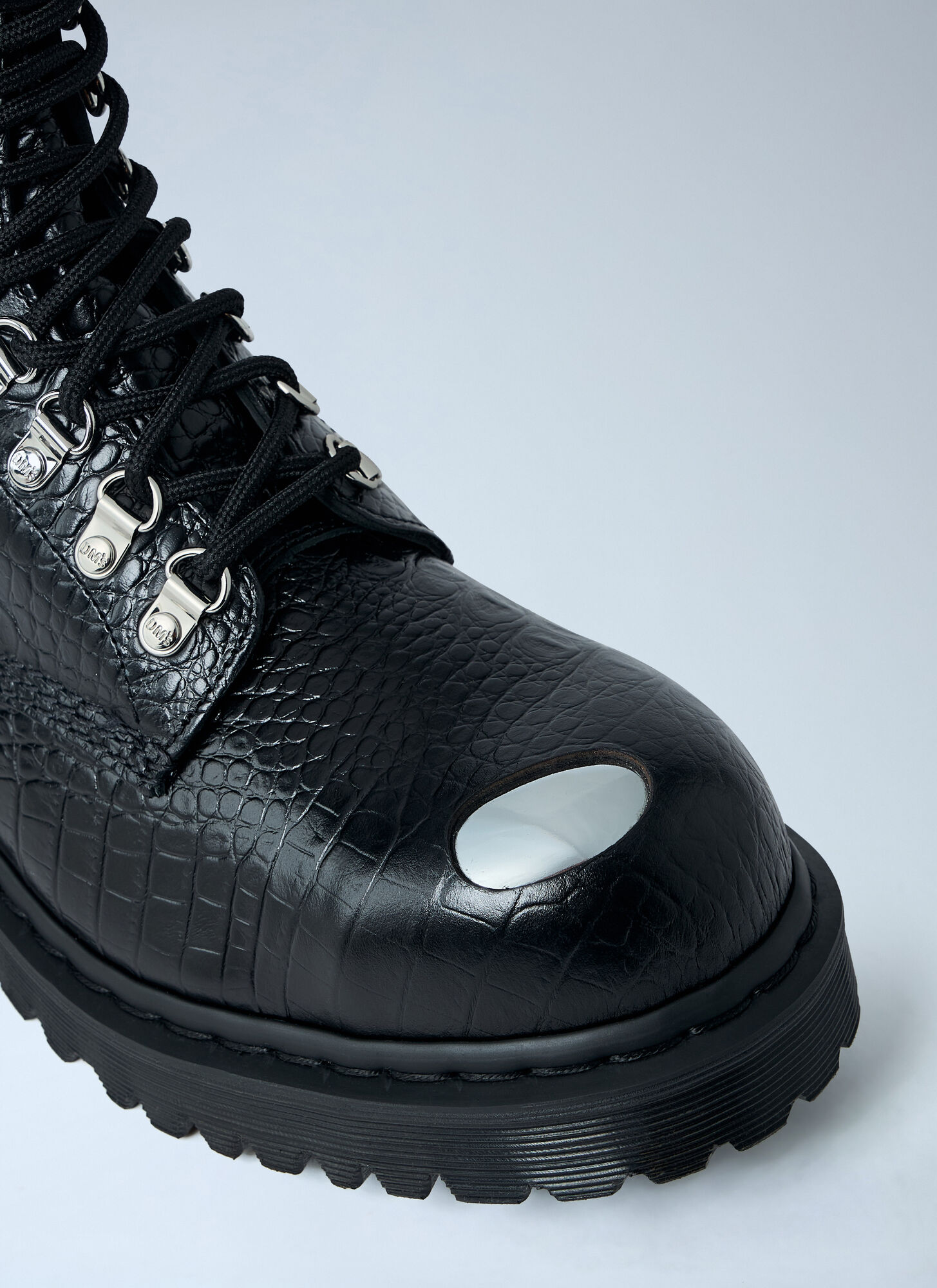  Dr. Martens Dr. Martens 1490 Pascal Steel Toe Boots -  Stiefel Black Uk - 04 