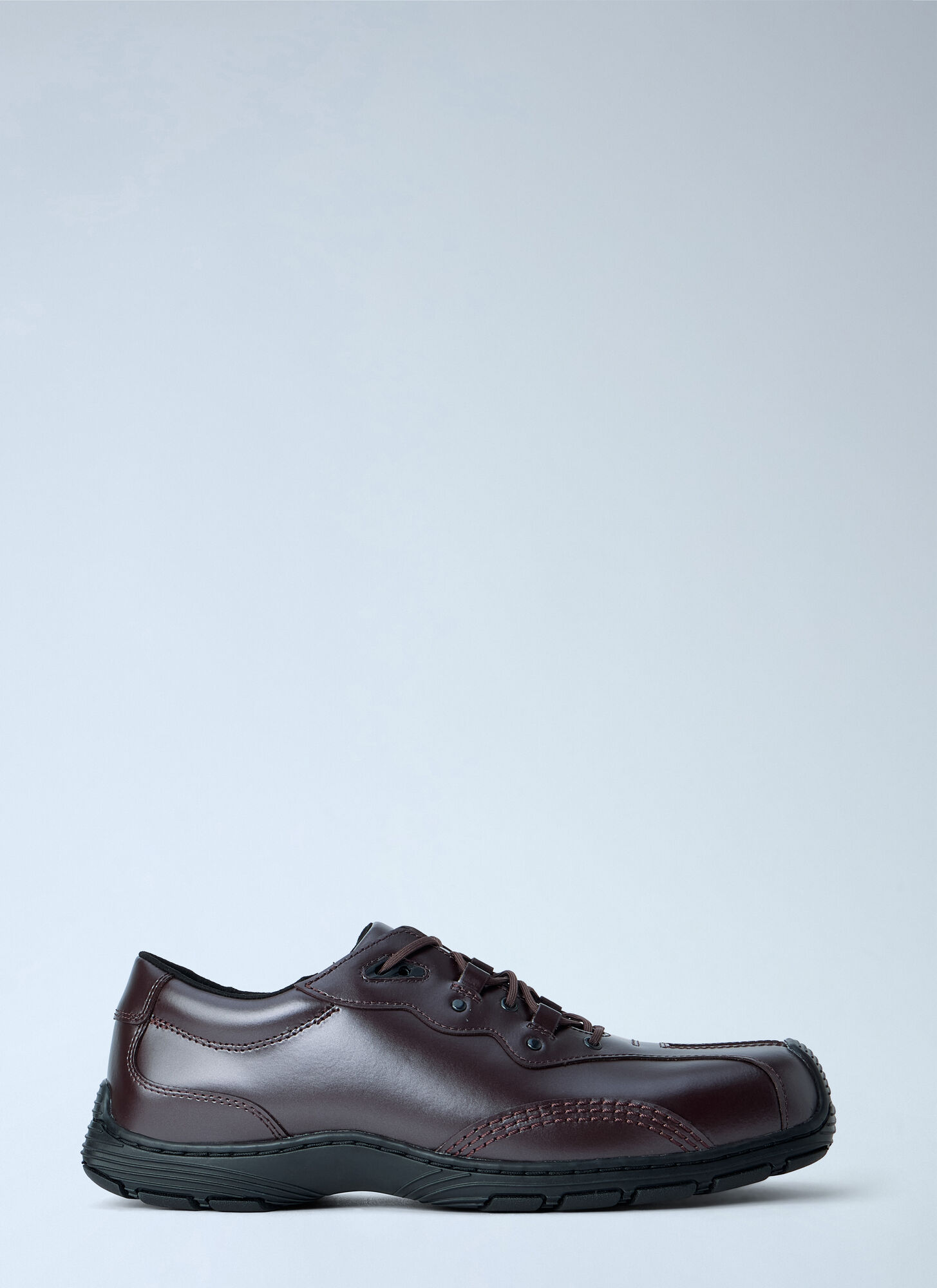 Dr. Martens Unisex Burgundy Aurix 5I Oxblood Satin Finish Leather Lace Ups - Lace Ups Uk - 09