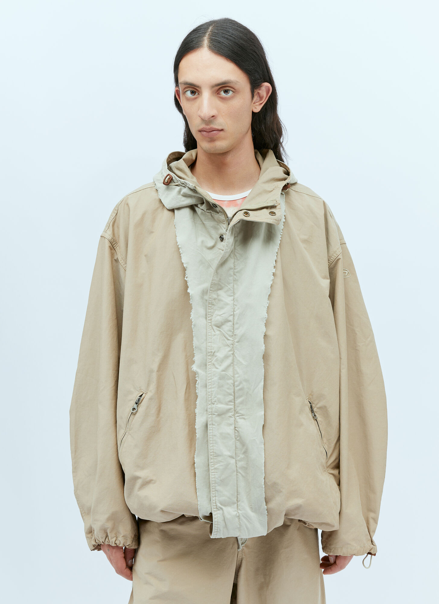 Diesel Men J-mckell Jacket In Beige