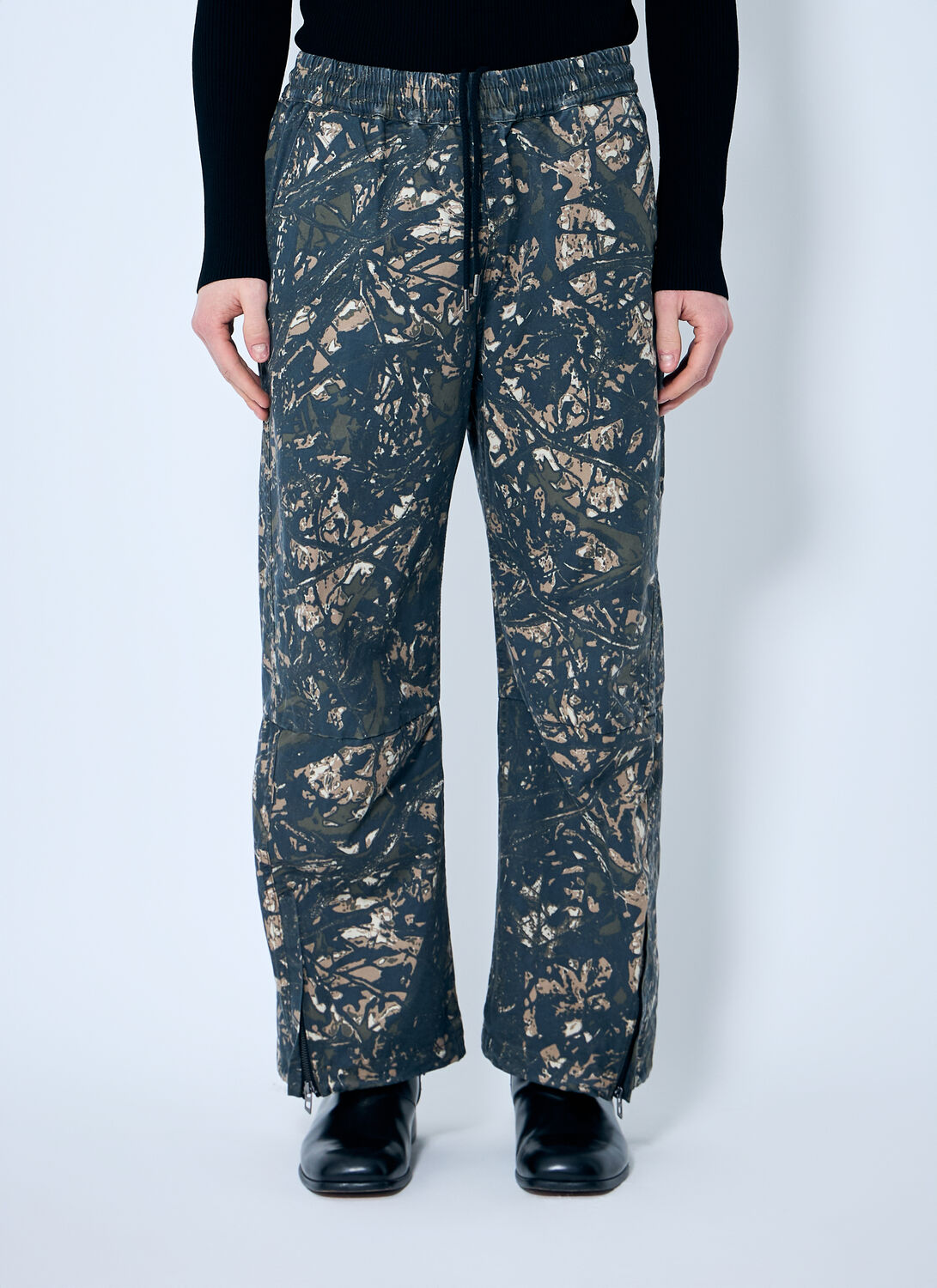 Diesel P-lint Track Pants In Grey