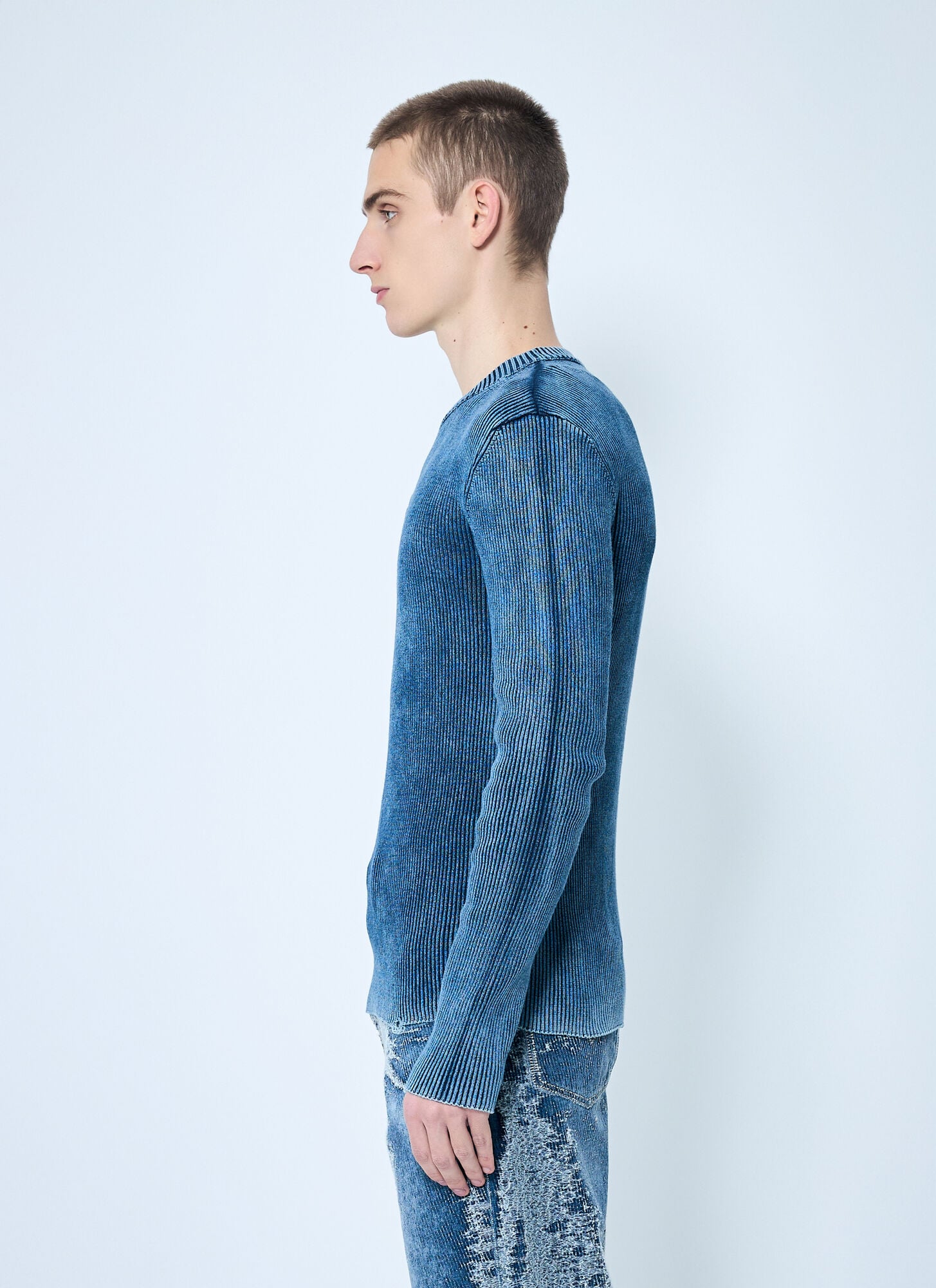  Diesel Diesel K-darin-d Sweater - Mann T-shirts Blue Xl 