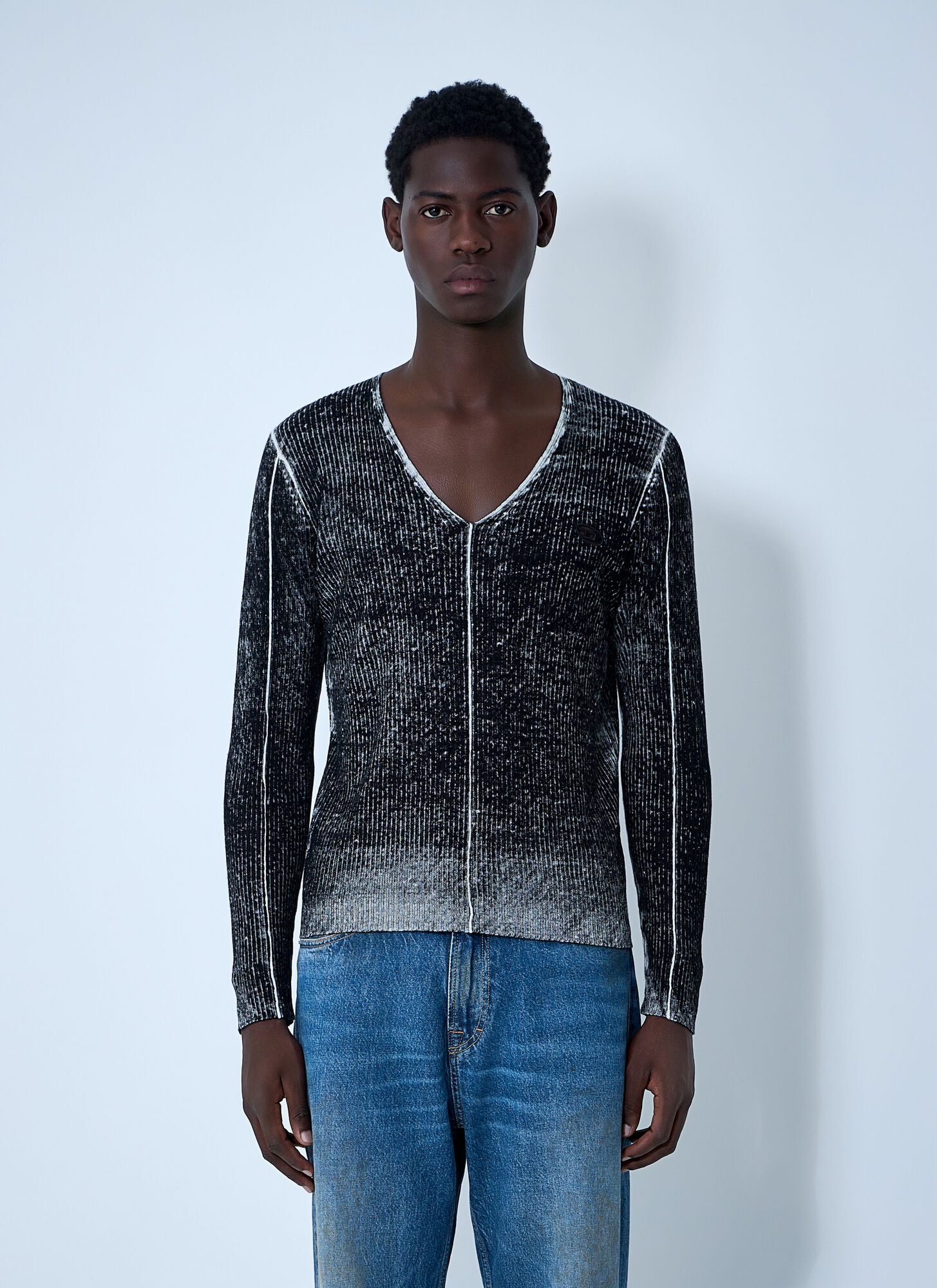 Diesel K-Robbel 针织衫 - Male 上衣 Black M