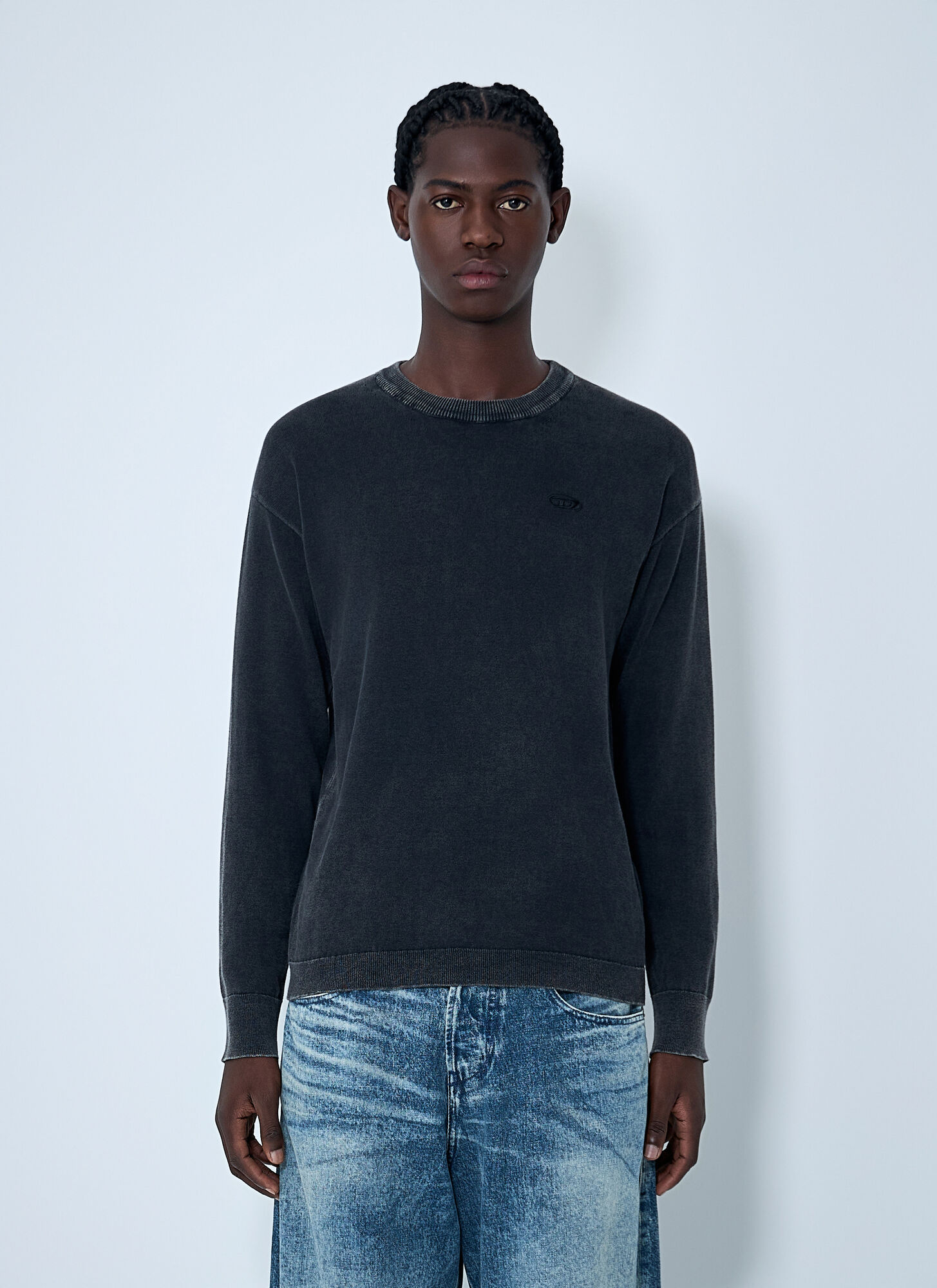 Diesel K-Bennie 毛衣 - Male 上衣 Black M