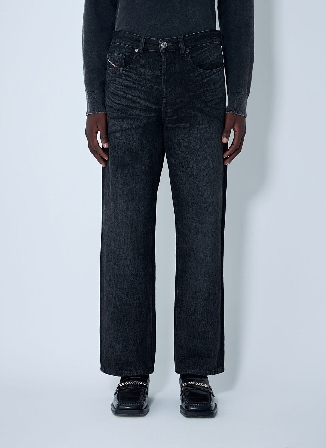 Diesel 2001 D-macro-fsh Jeans - Man Jeans Black 34