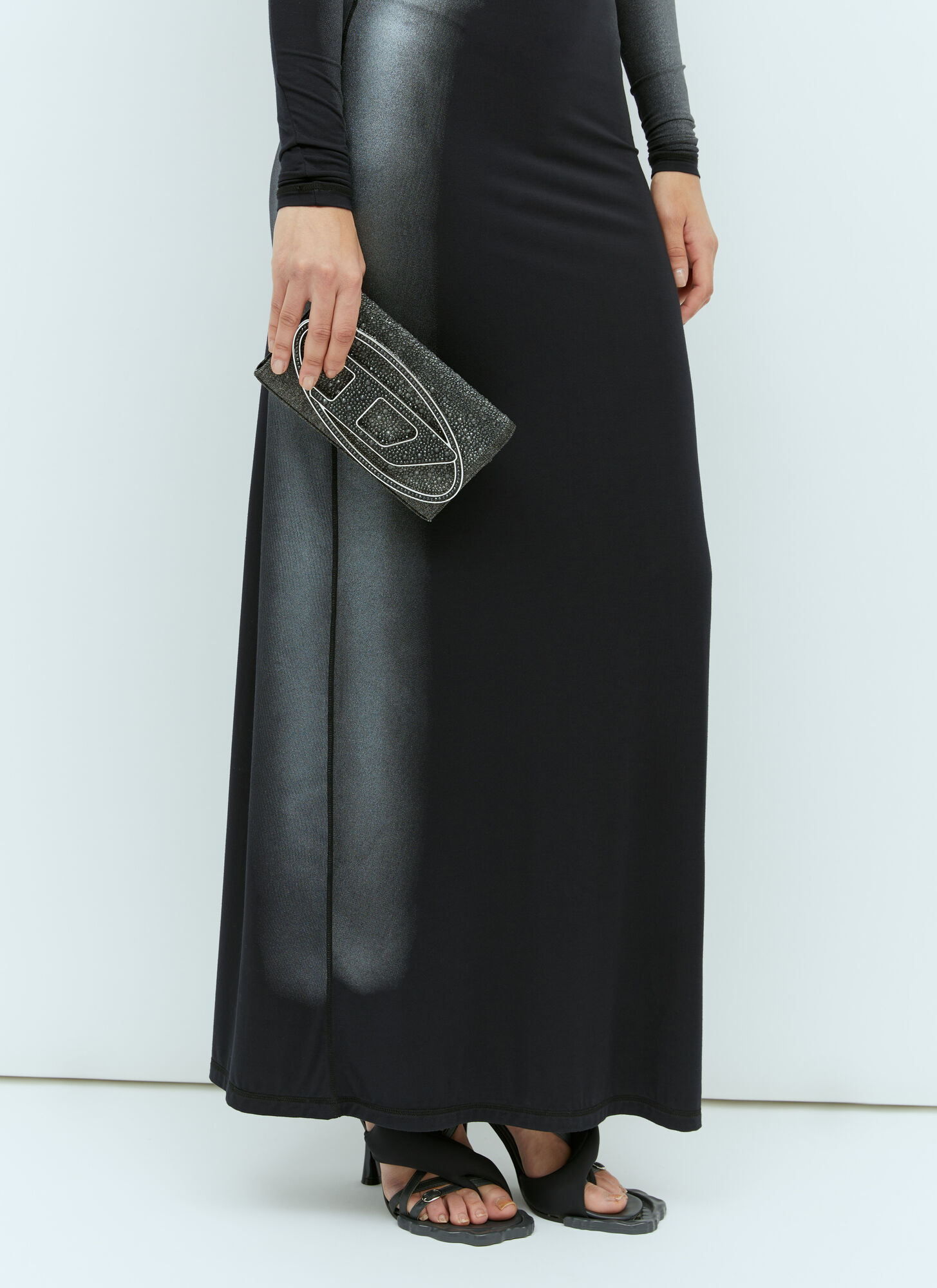  Diesel Diesel 1dr Wallet Strap Clutch - Frau Clutches Black One Size 