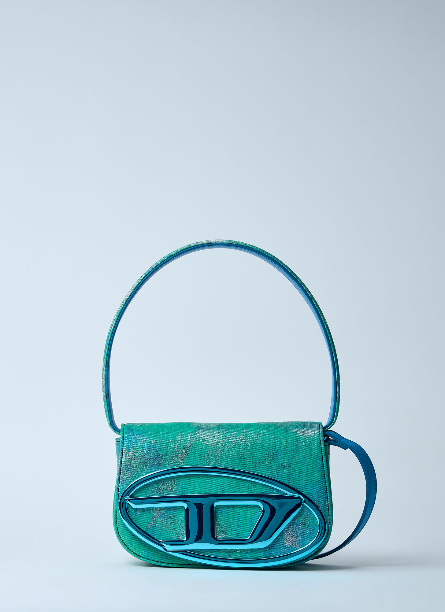 Diesel 1dr Shoulder Bag - Woman Handbags Blue One Size