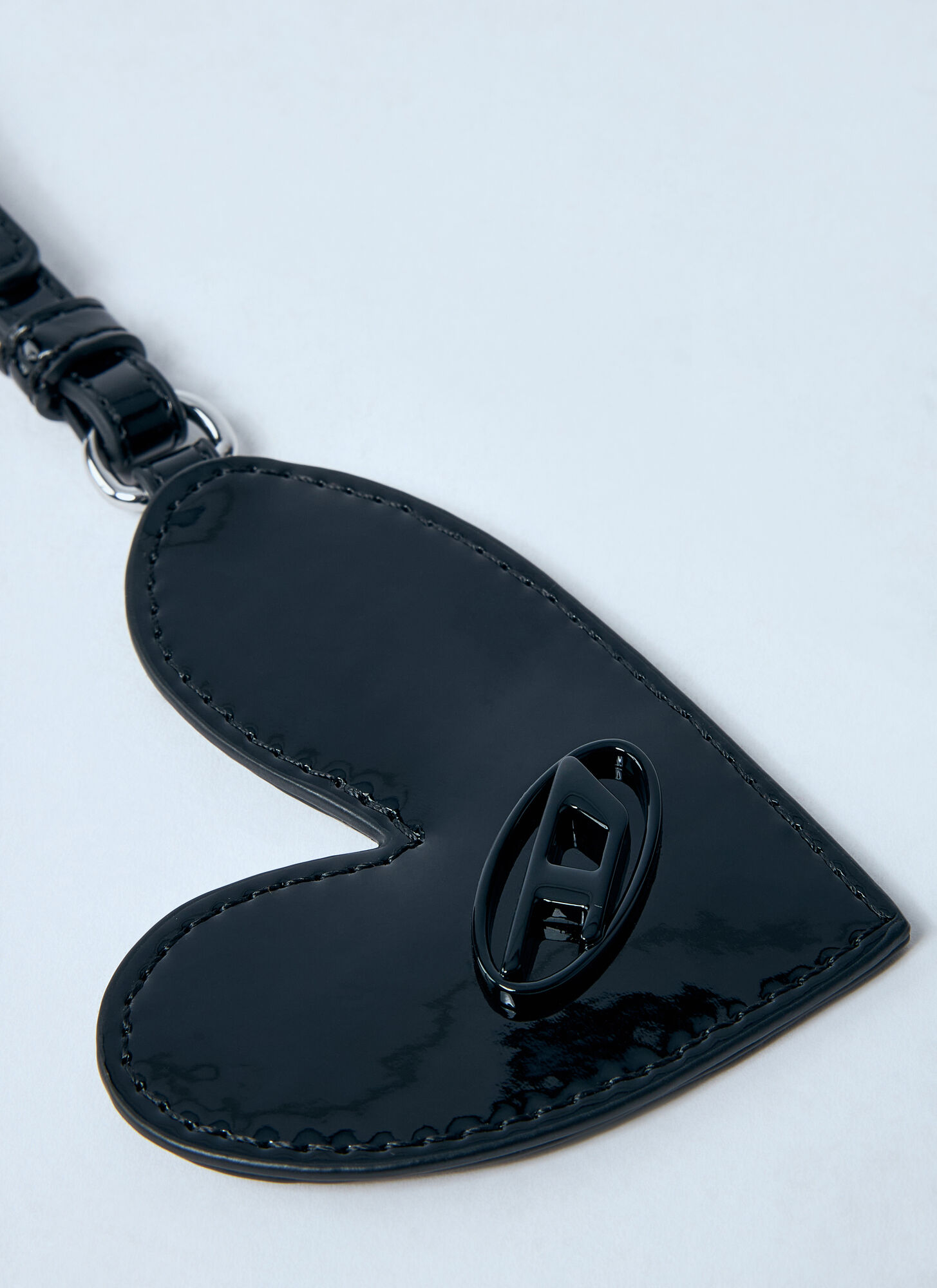  Diesel Diesel Play Mirror Keyring - Frau Schlüsselringe Black One Size 