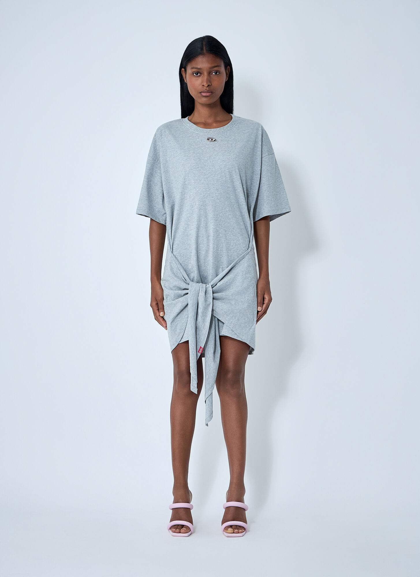 Diesel D-eivor Dress – Woman Dresses Light Grey S