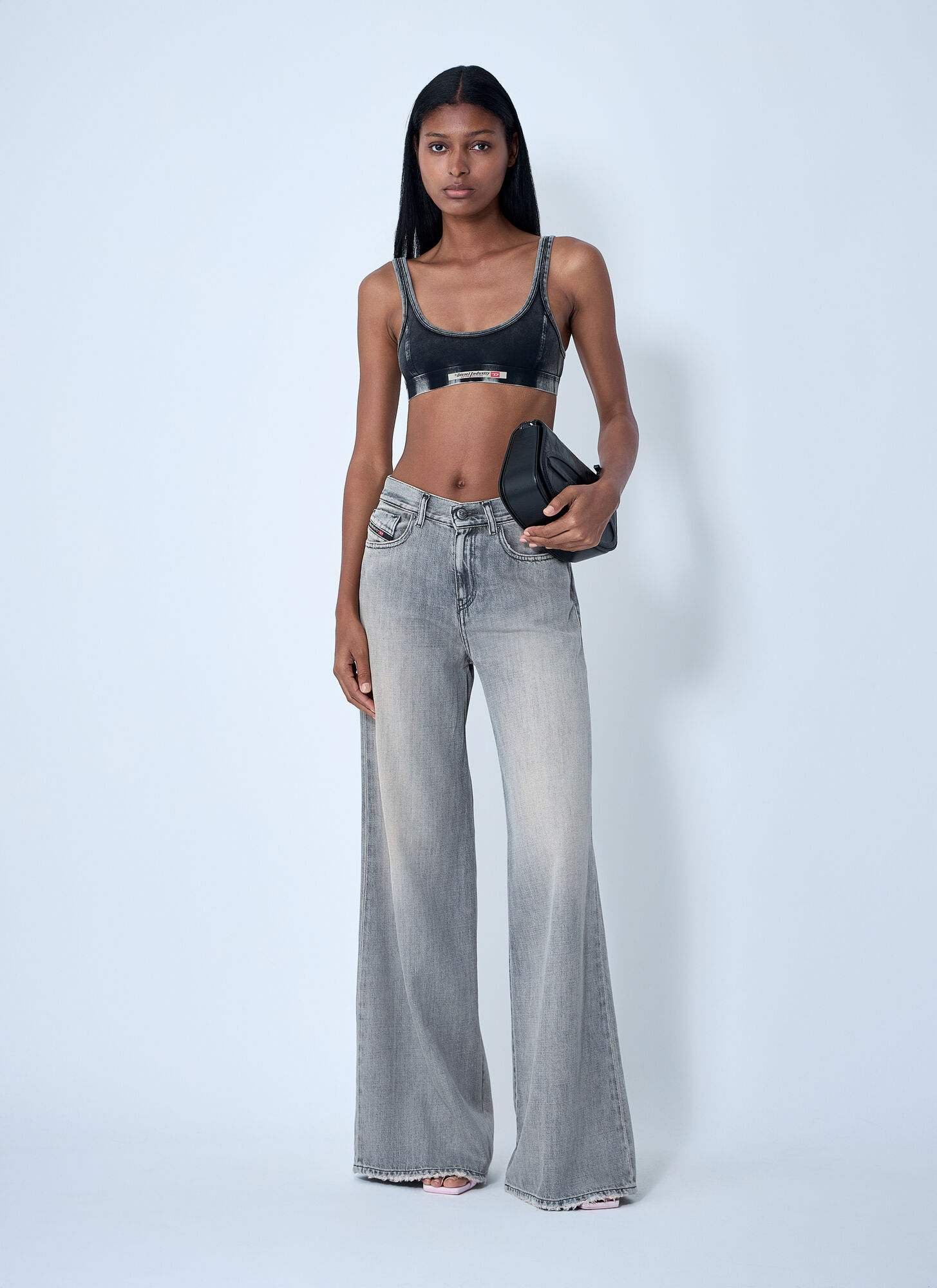  Diesel Diesel 1978 D-akemi Jeans - Frau Jeans Grey 26 
