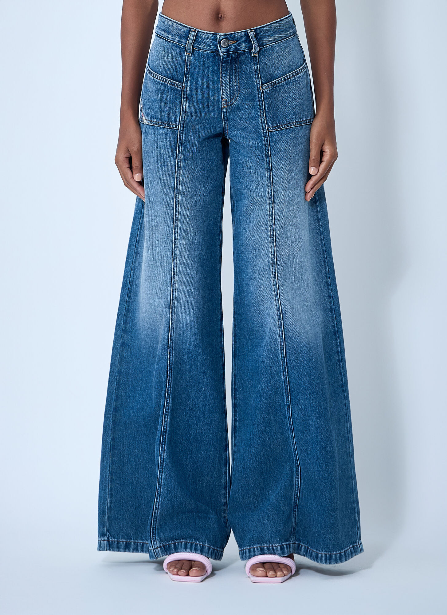 Diesel Women's Denim D-Akii Jeans - Woman Jeans 28