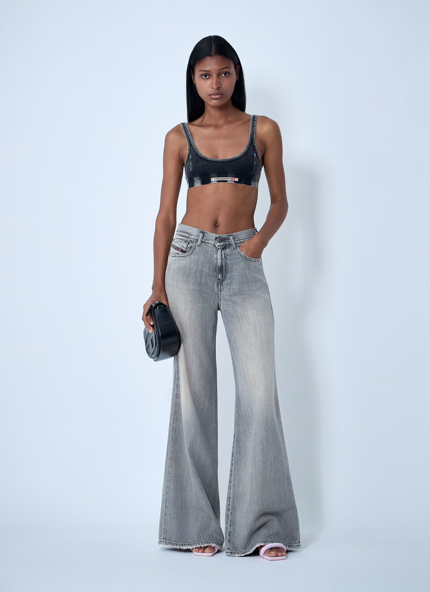  Diesel Diesel Bra Top - Woman Tops Black L 