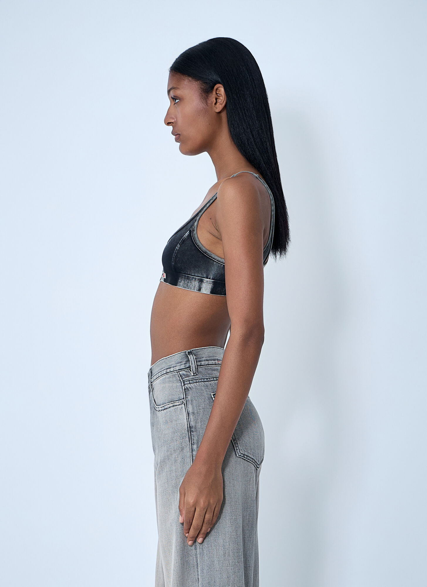  Diesel Diesel Bra Top - Woman Tops Black L 