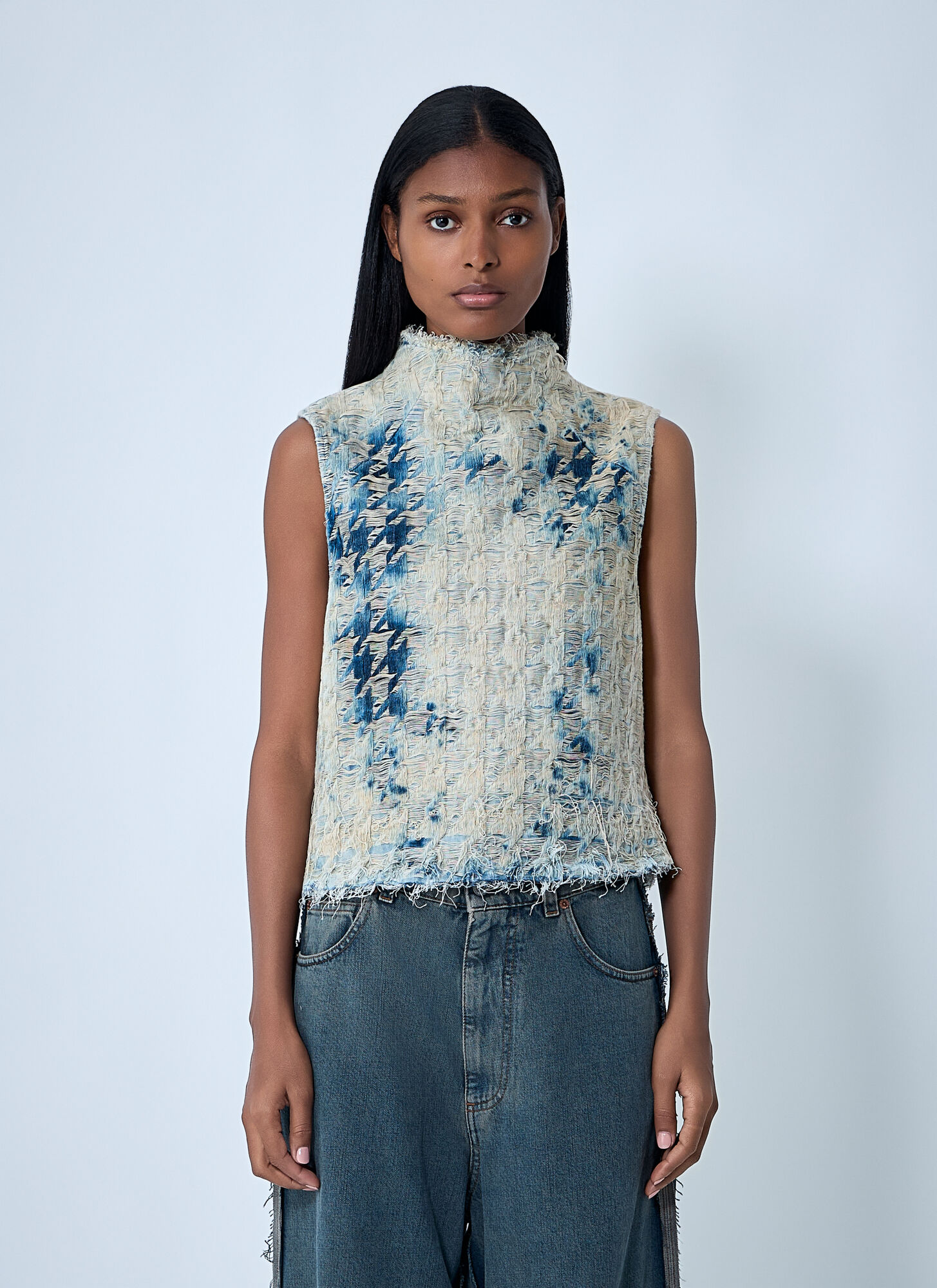 Diesel Women De-tapi-fsh 2 Top In Neutral