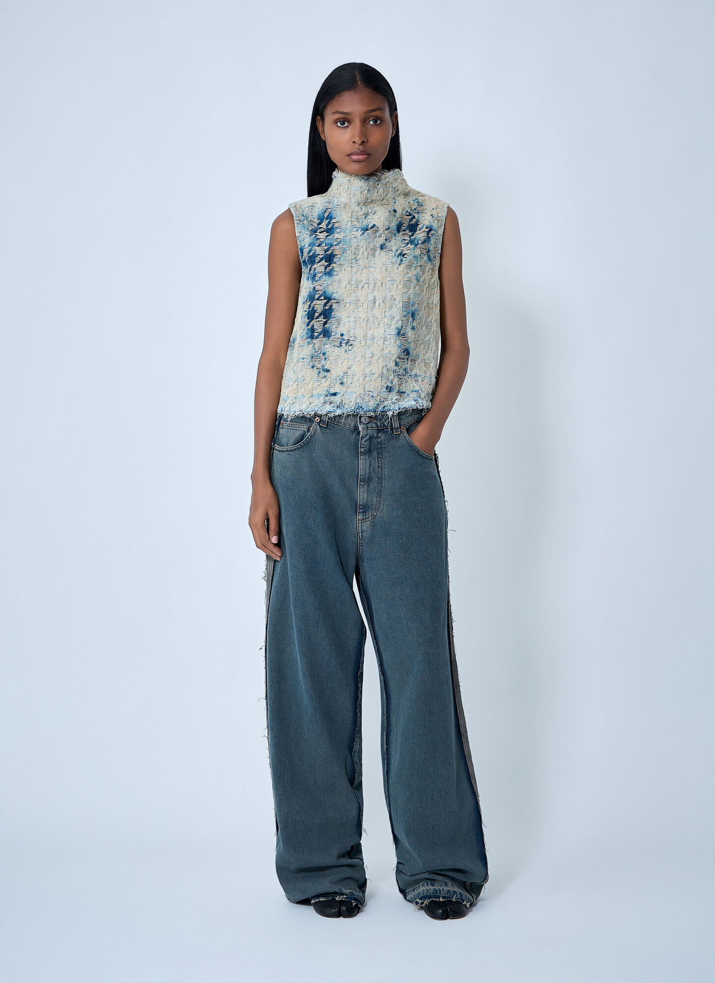 Diesel Diesel De-tapi-fsh 2 Top - Frau Tops Blue Xs 