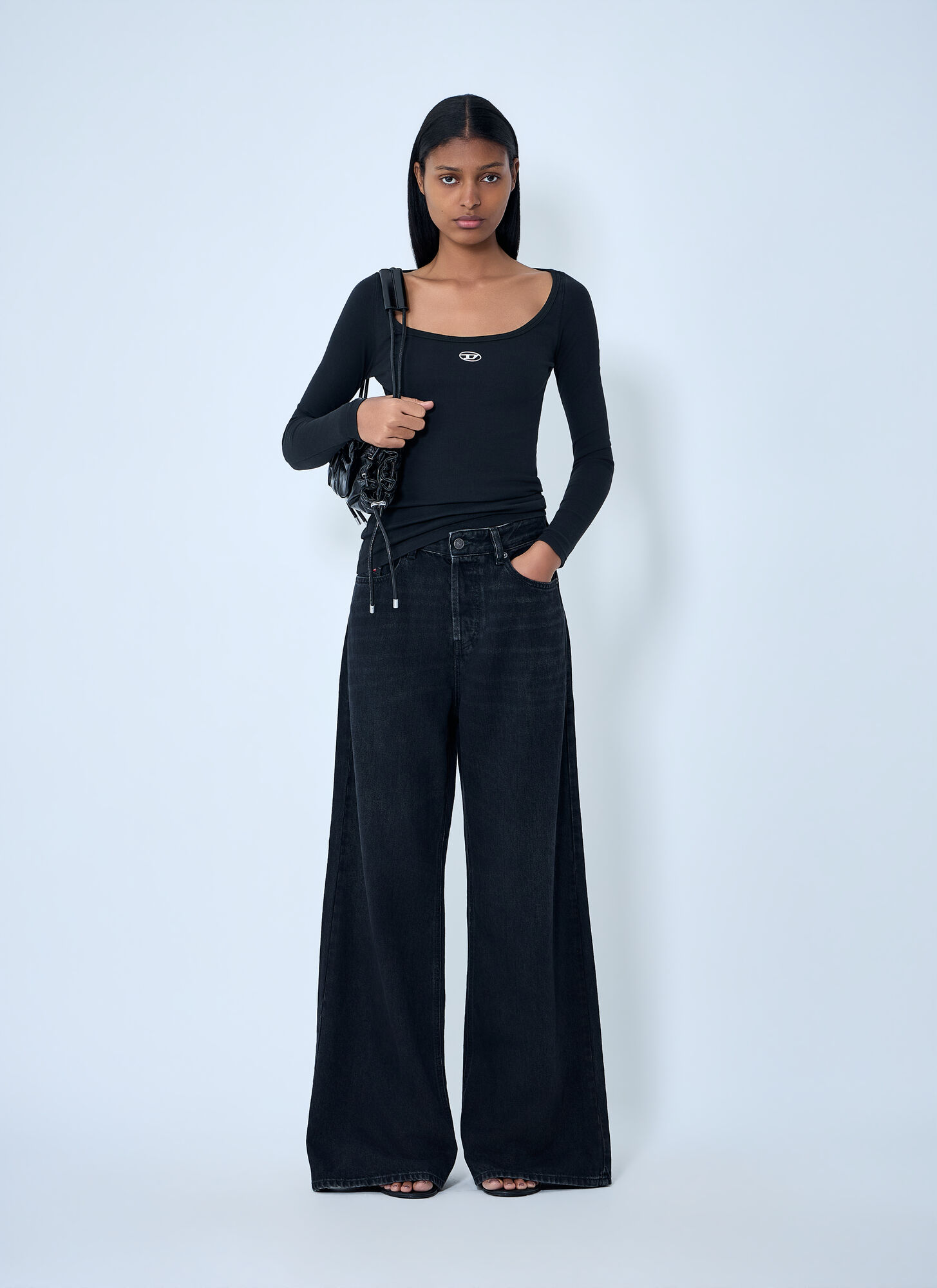  Diesel Diesel 1996 D-sire Jeans - Frau Jeans Black 27 