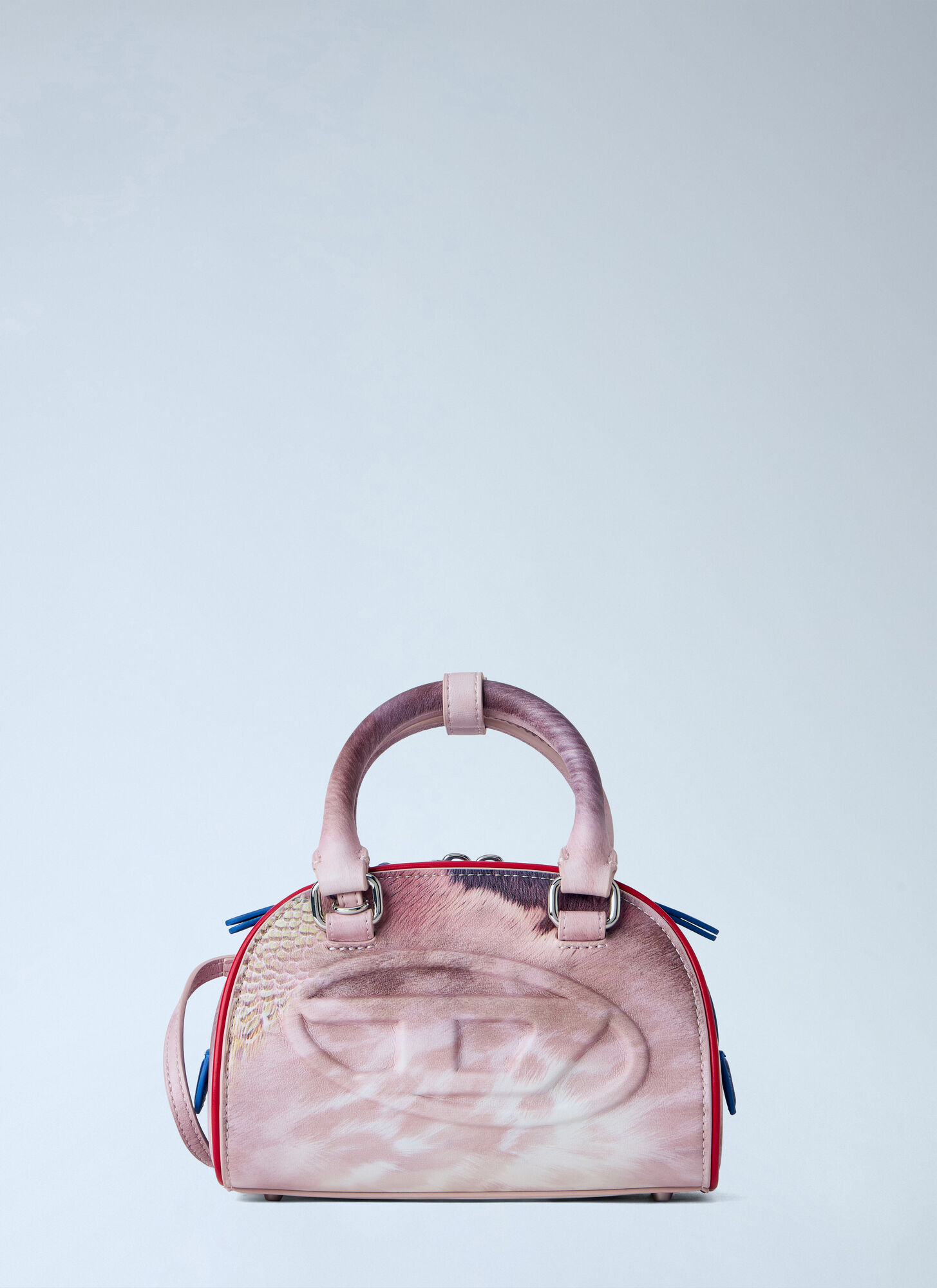 Diesel 1Dr Dome Small Bowling Handbag - Woman Handbags Pink One Size