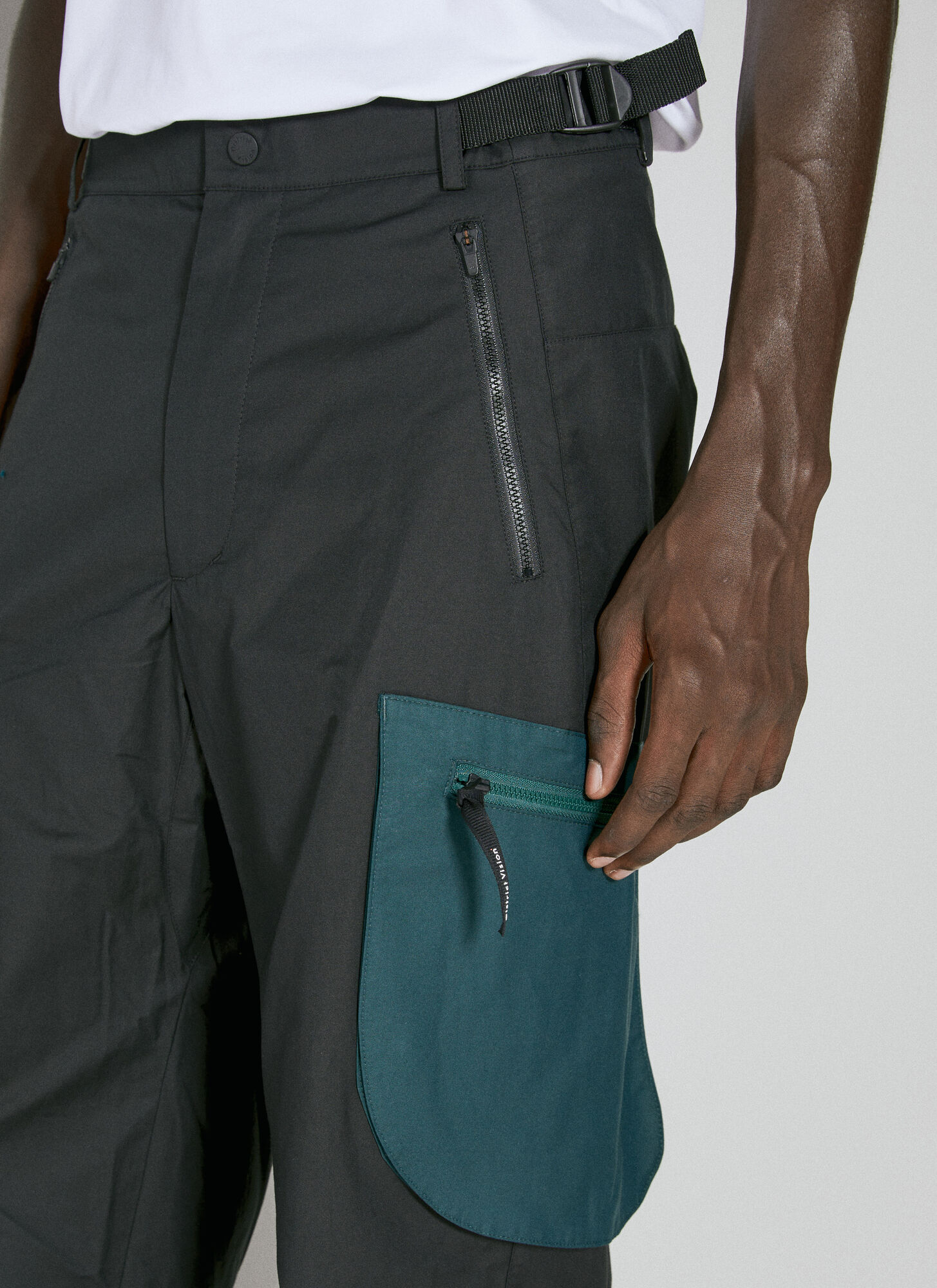  District Vision District Vision Contrast Pocket Cargo Pants - Mann Trainingshosen Black Xl 