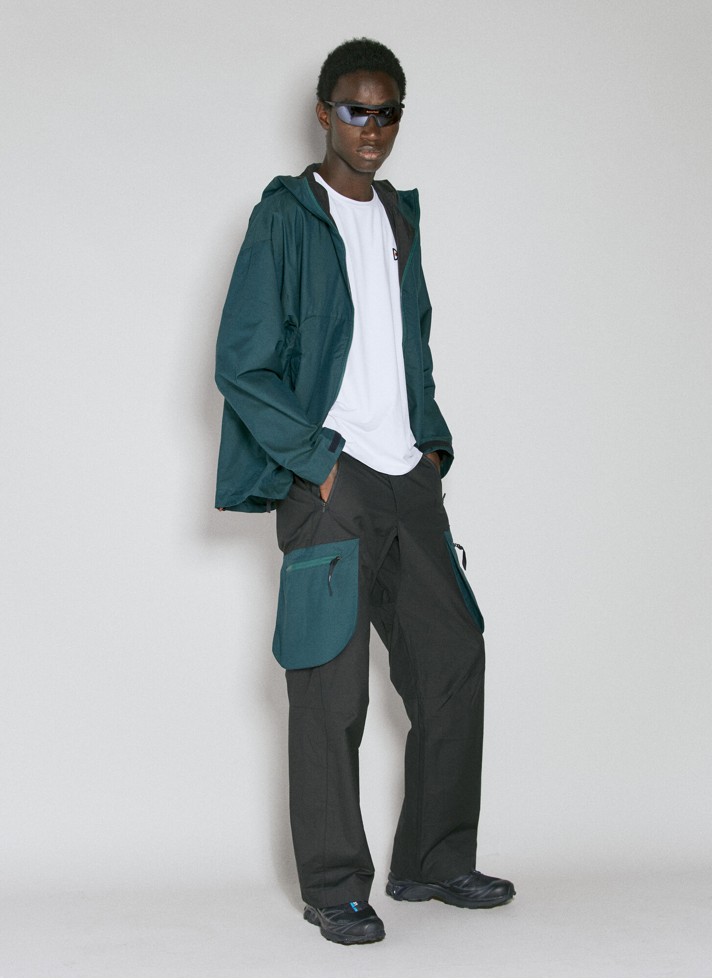  District Vision District Vision Hooded Dwr Hiking Jacket - Mann Jacken Green L 