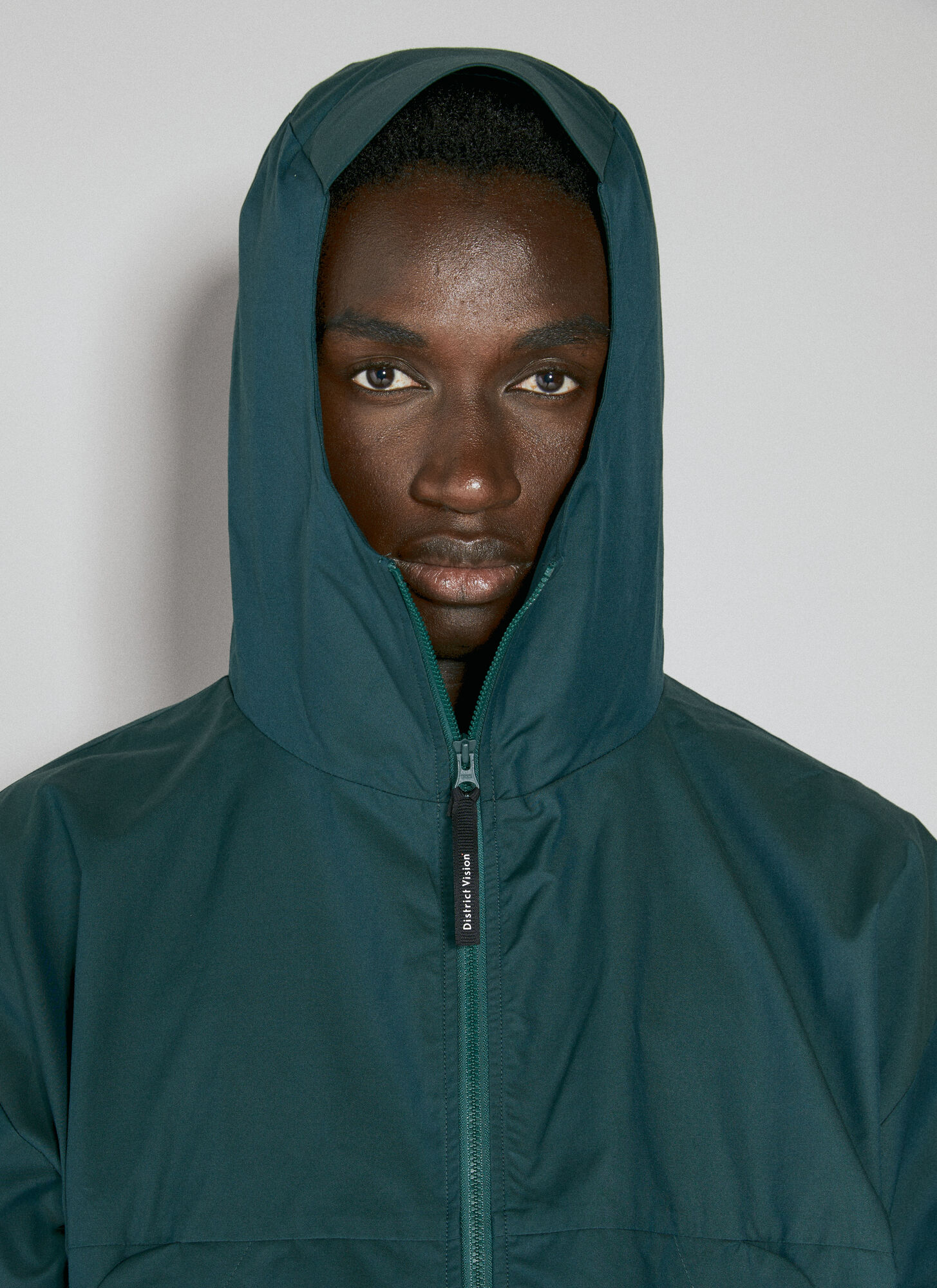  District Vision District Vision Hooded Dwr Hiking Jacket - Mann Jacken Green L 