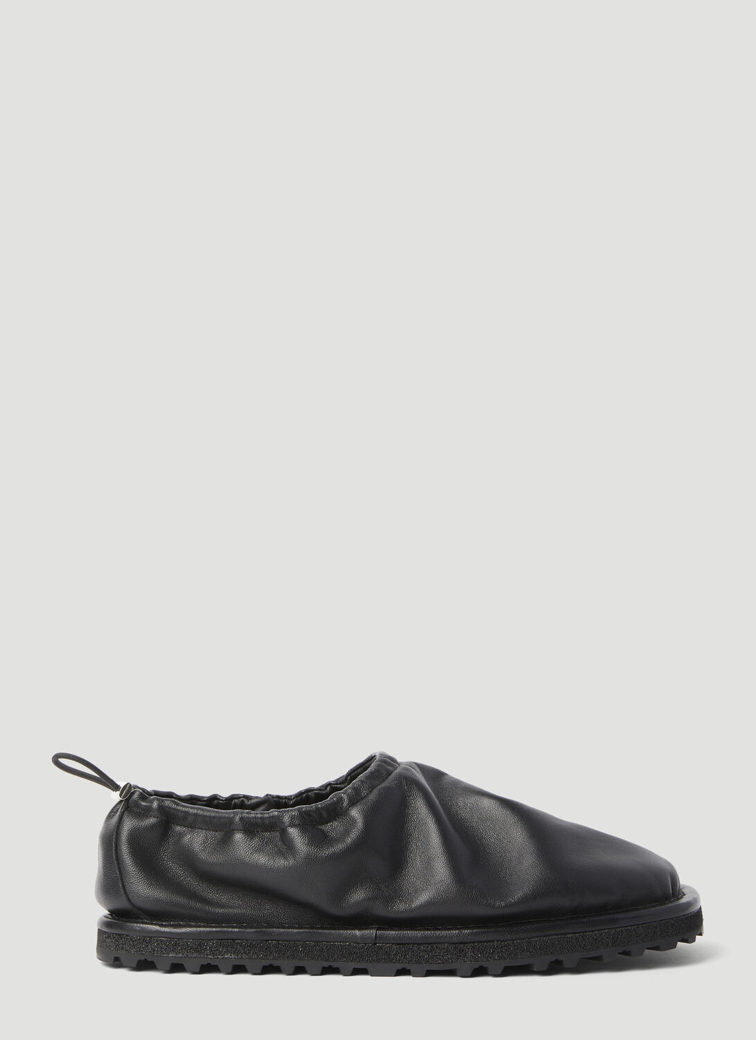 Shop Dries Van Noten Drawstring Slipper Shoes In Black