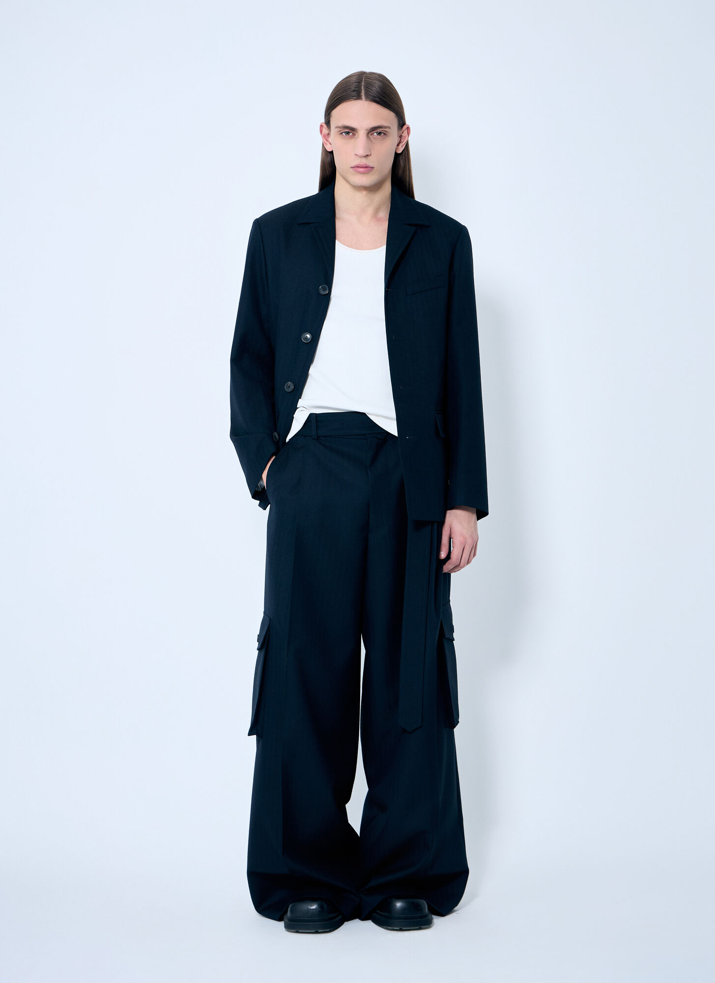 Dries Van Noten Dries Van Noten Bays Jacket - Mann Jacken Navy S 