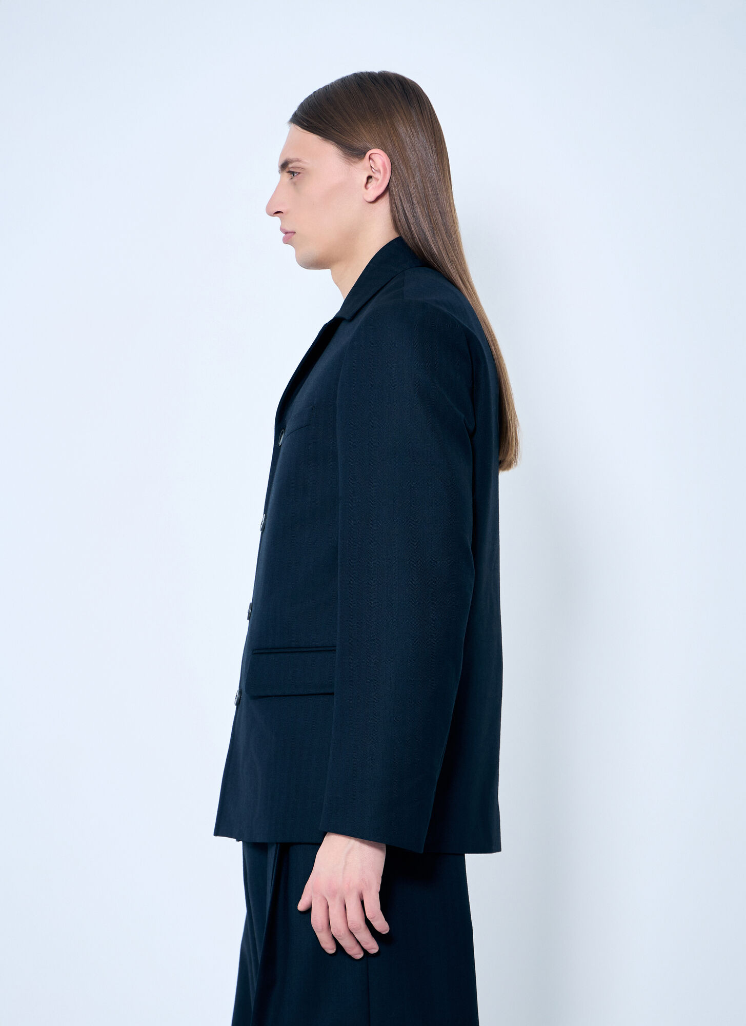  Dries Van Noten Dries Van Noten Bays Jacket - Mann Jacken Navy S 