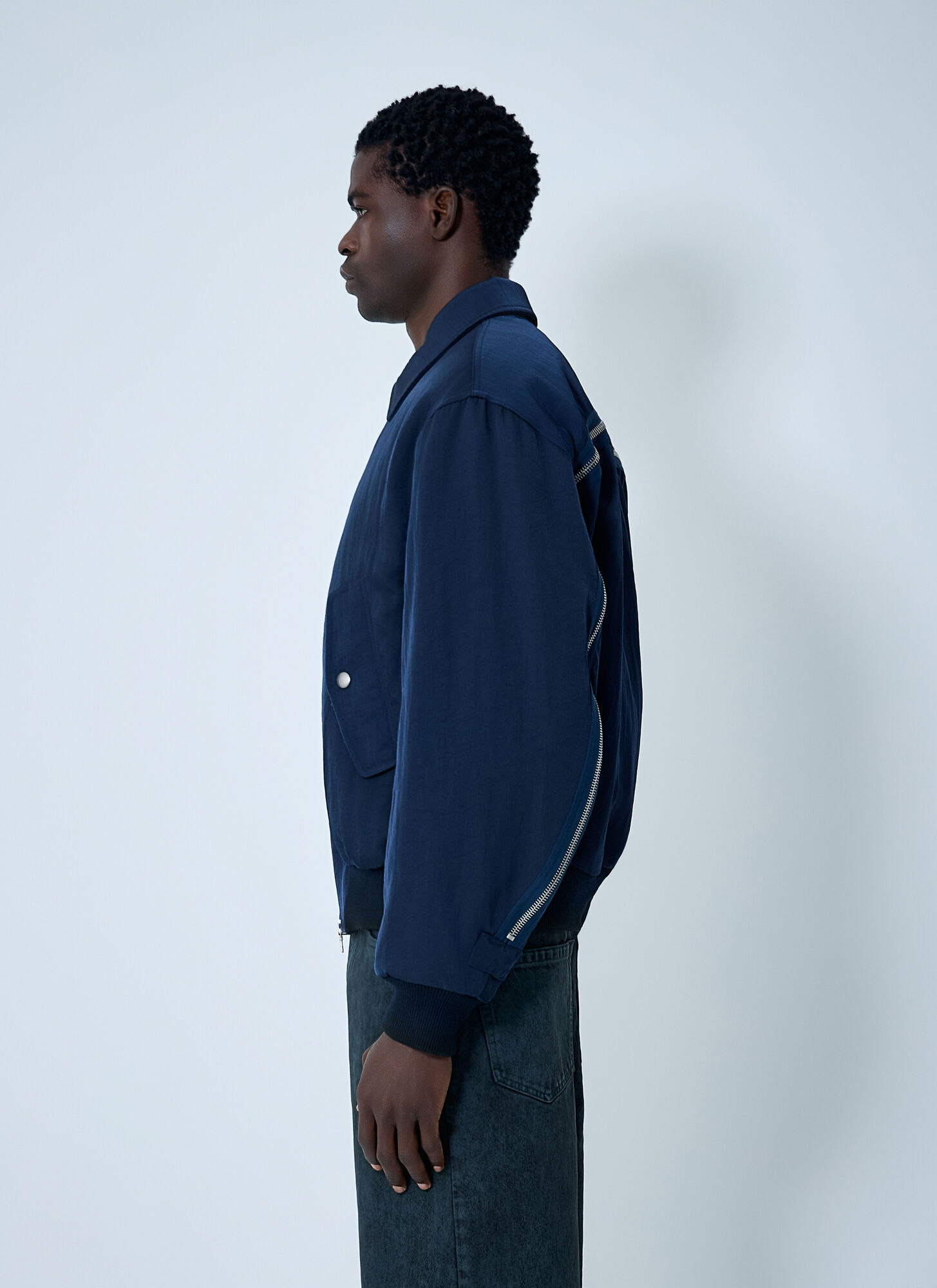  Dries Van Noten Dries Van Noten Venlo Jacket - Mann Jacken Navy L 