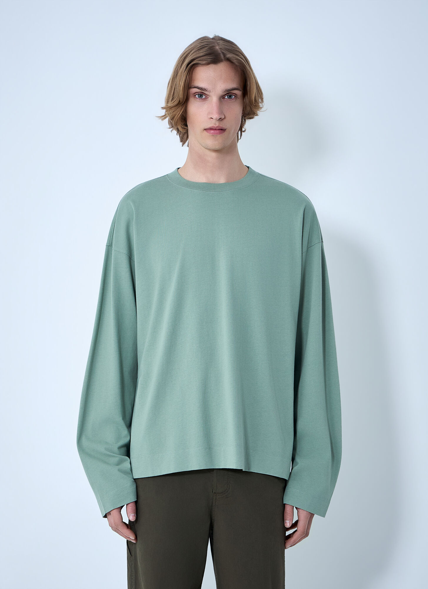 Dries Van Noten Dries Van Noten Hegland T-shirt - Man T-shirts Green M　Dries Van Noten Hegland T シャツ - 男性 T シャツ グリーン M