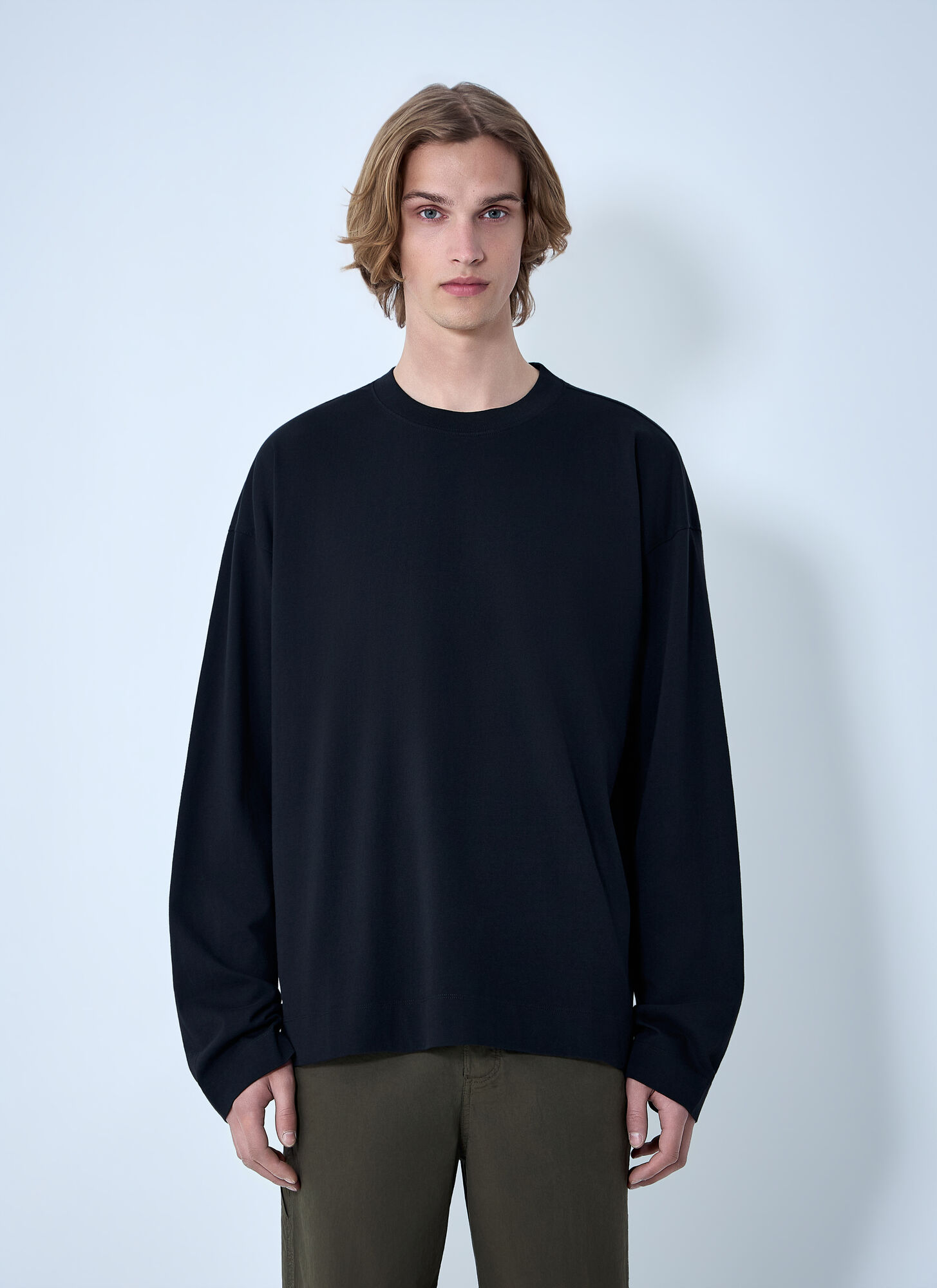 Dries Van Noten Dries Van Noten Hegland T-shirt - Man T-shirts Black L　ドリス ヴァン ノッテン ヘグラント Tシャツ - 男性 Tシャツ ブラック L