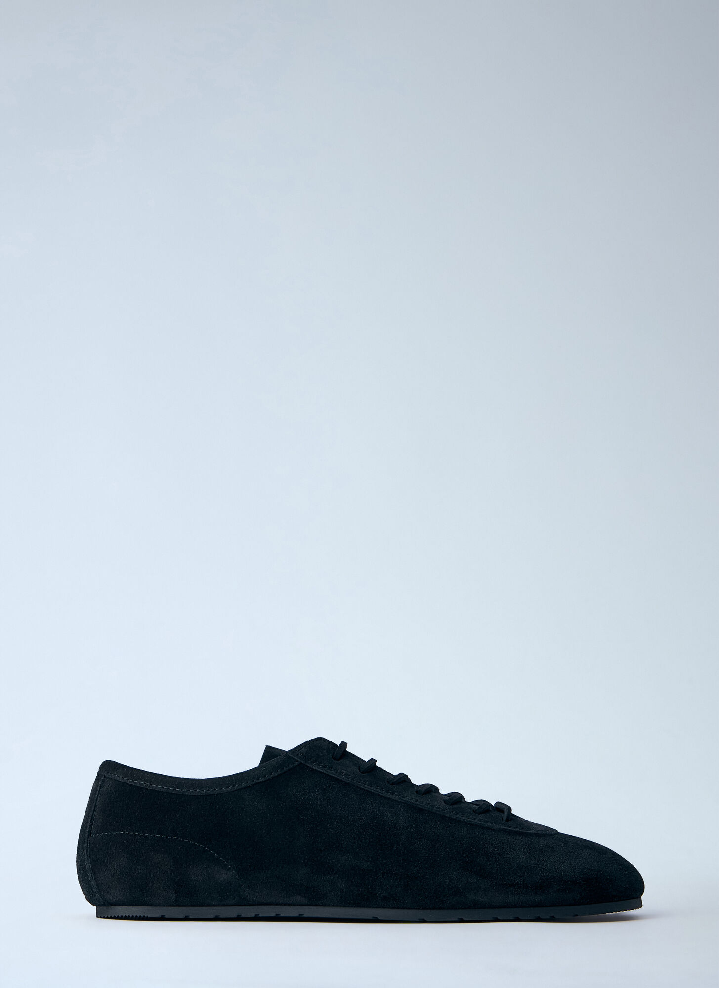 Dries Van Noten Men's Black Suede Trimmed Sneakers - Man Sneakers Eu - 41