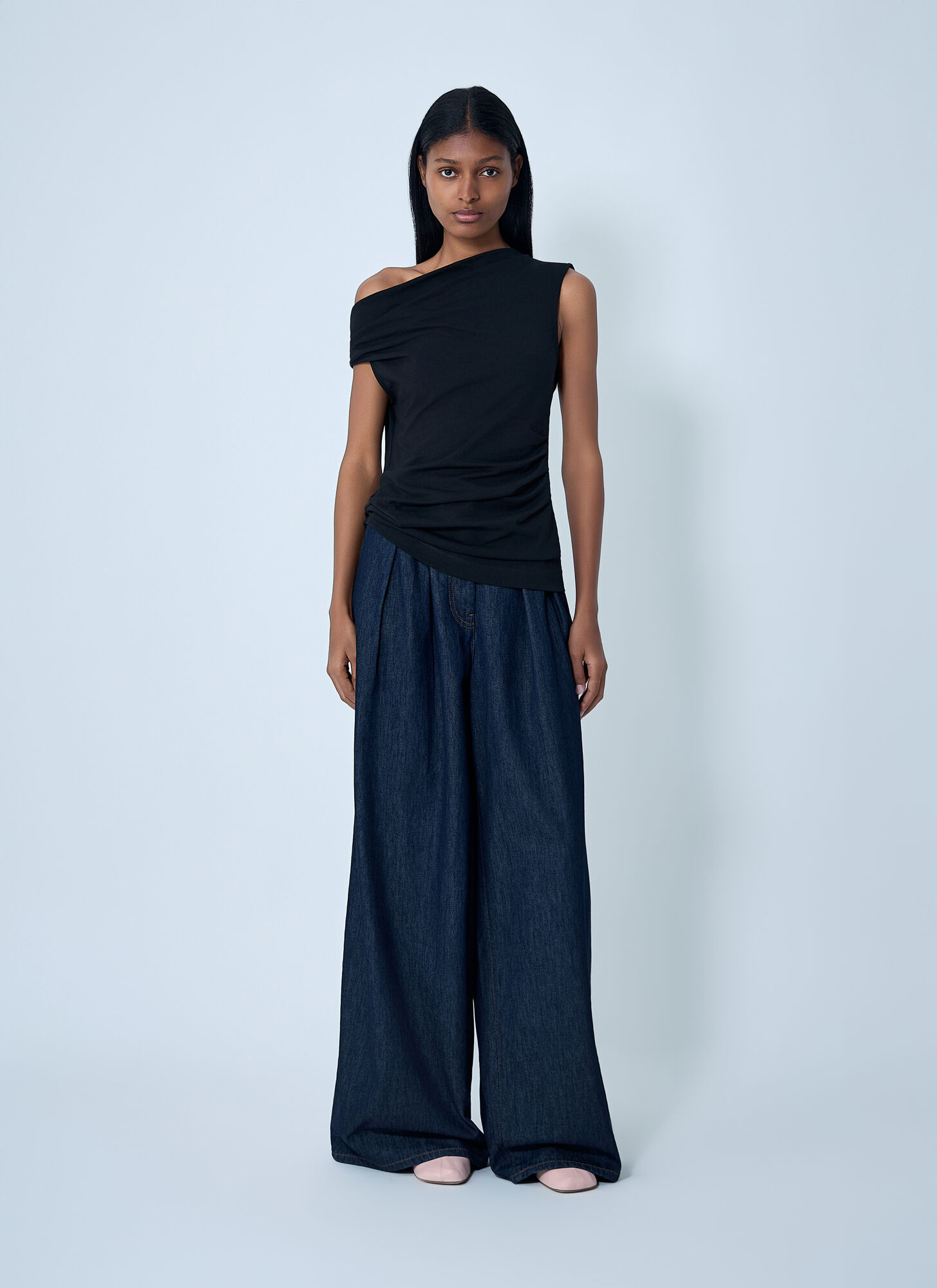  Dries Van Noten Dries Van Noten Henray Top - Frau Tops Black L 