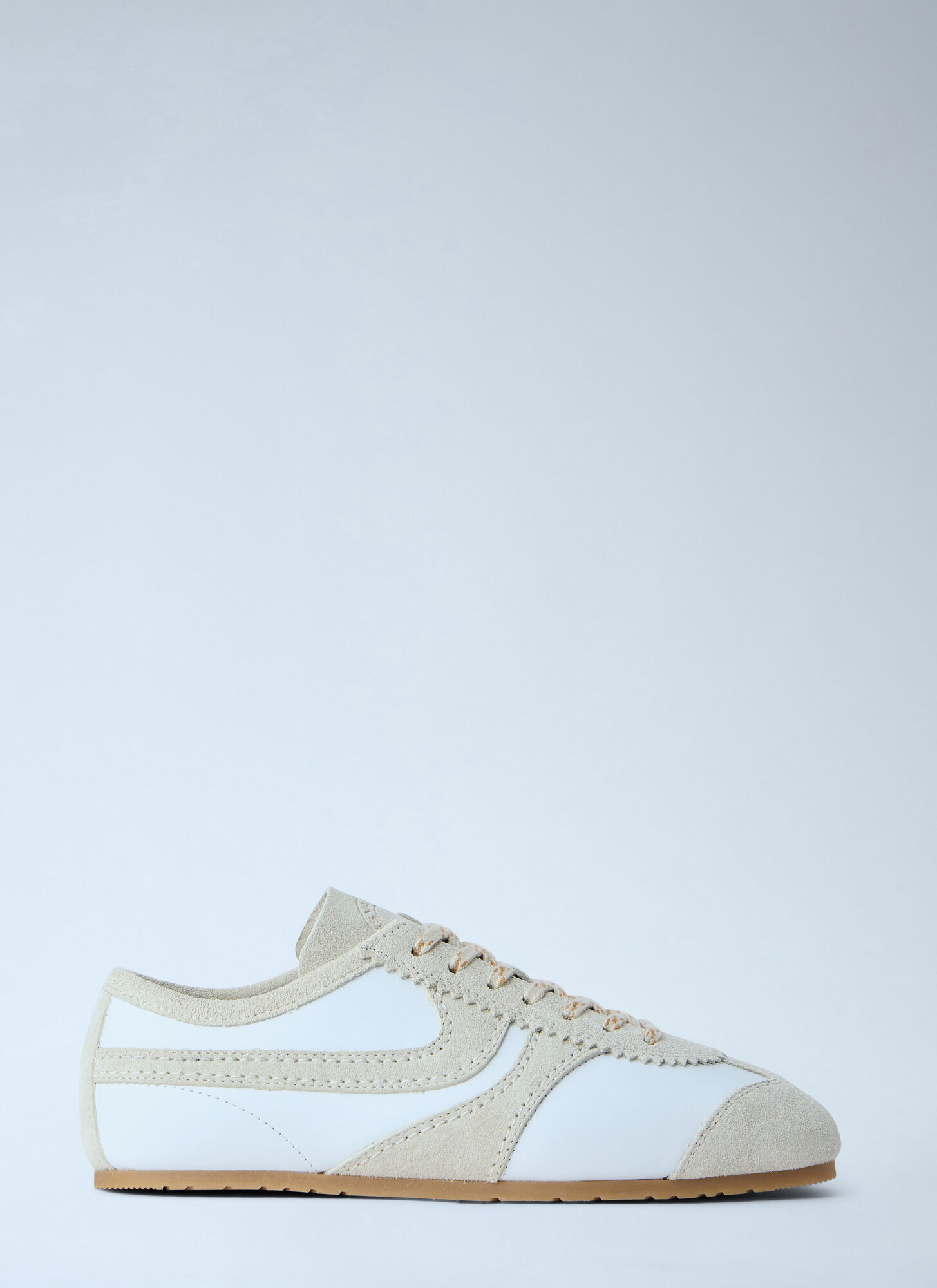 Dries Van Noten Women's White Suede Panel Trainers - Woman Sneakers Eu - 41