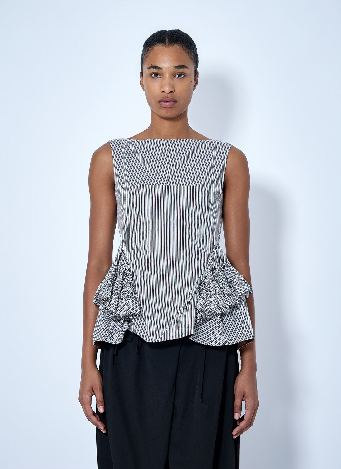 Dries Van Noten Casey Sleeveless Top - Woman Tops Brown Fr - 34