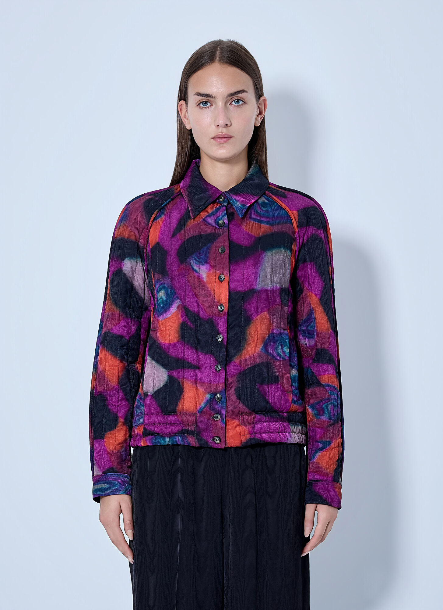 Dries Van Noten Button-down Quilted Jacket - Woman Jackets Pink Fr - 36