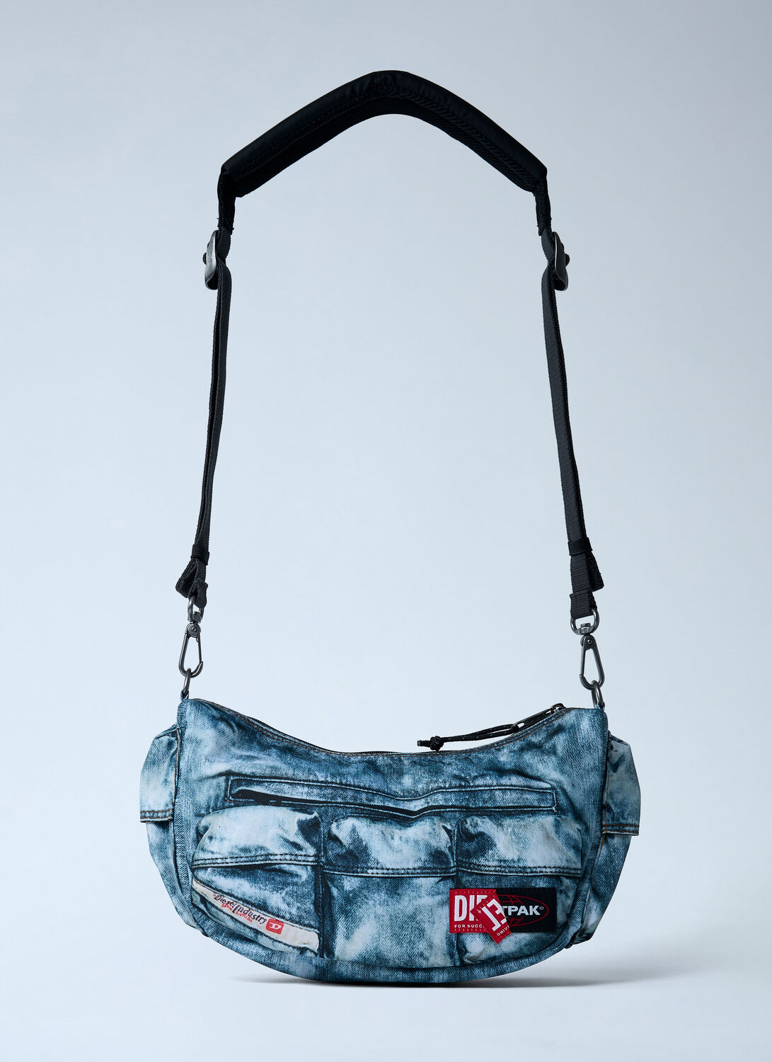 Eastpak X Diesel Logo Motif Shoulder Bag In Blue