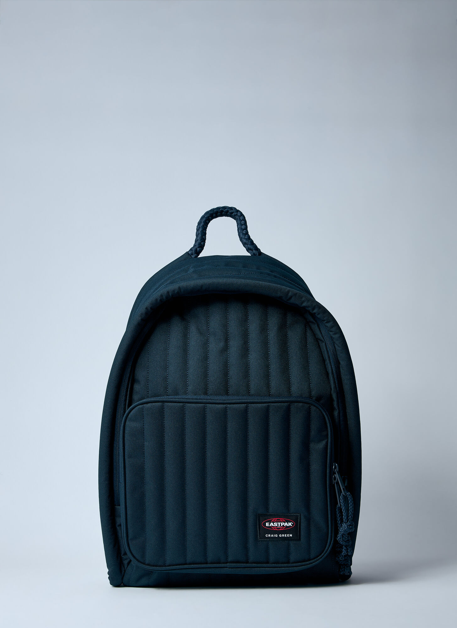 Eastpak Quilted Backpack In Navy