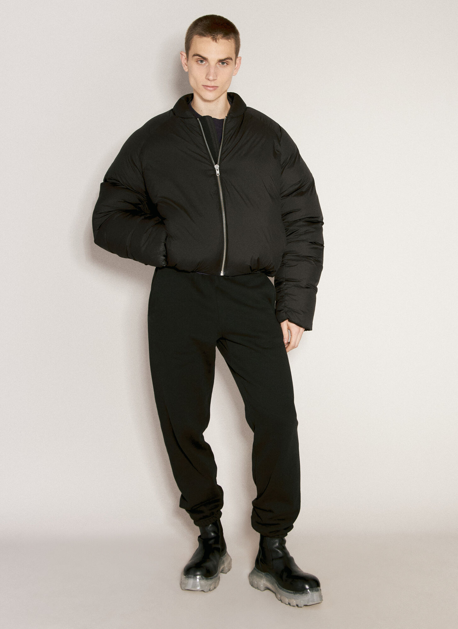  Entire Studios Entire Studios Pillow Bomber Jacket - Mann Jacken Black Xxl 