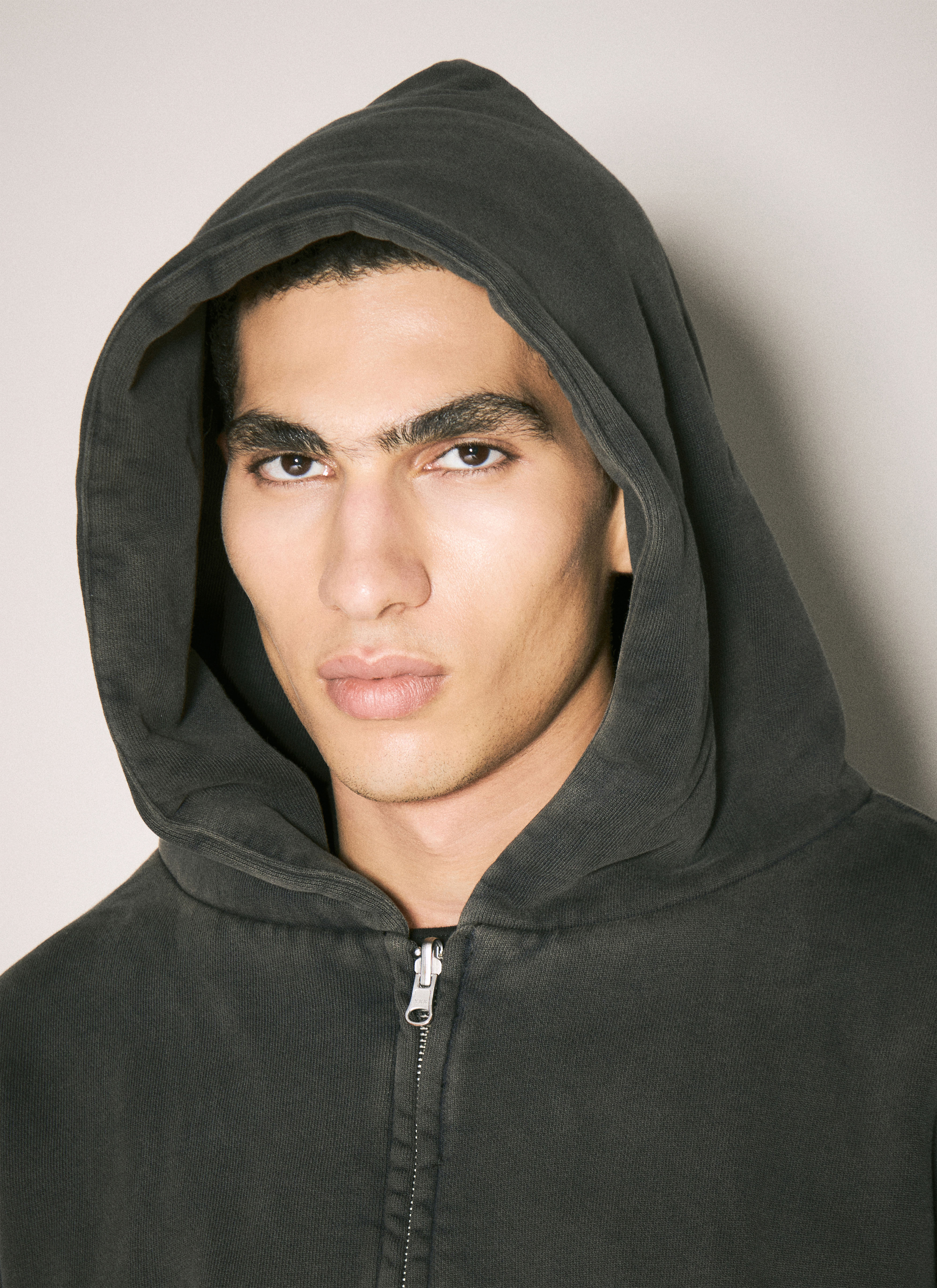 Entire Studios Thermal Hooded Sweatshirt Black L - Hoodies Entire Studios Thermal Hooded Sweatshirt Black L - Hoodies
