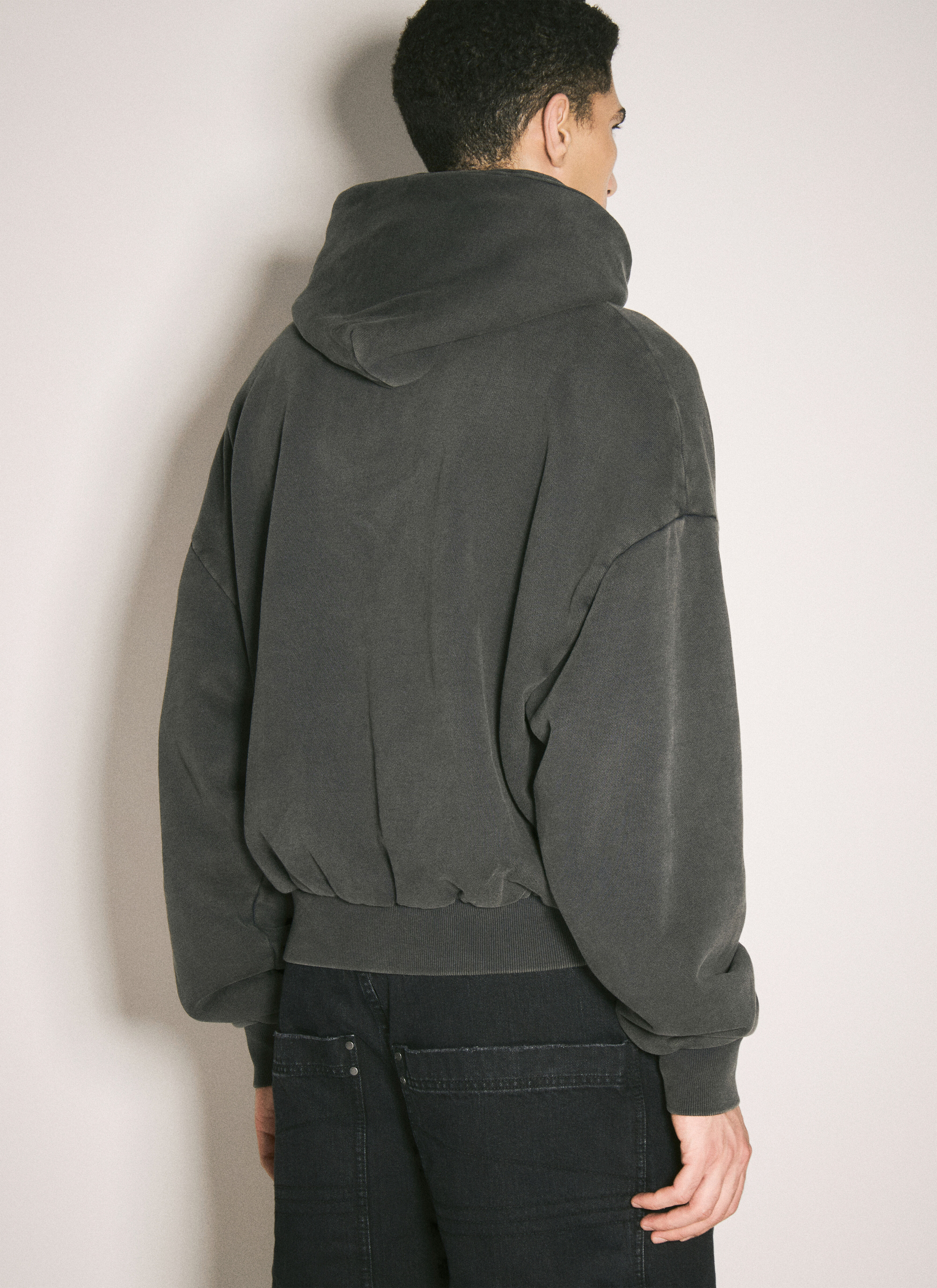 スウェット・トレーナー ENTIRE STUDIOS BLACK SWEATSHIRT IN ORGANIC COTTON 6033e95b-e520-371b-8335-