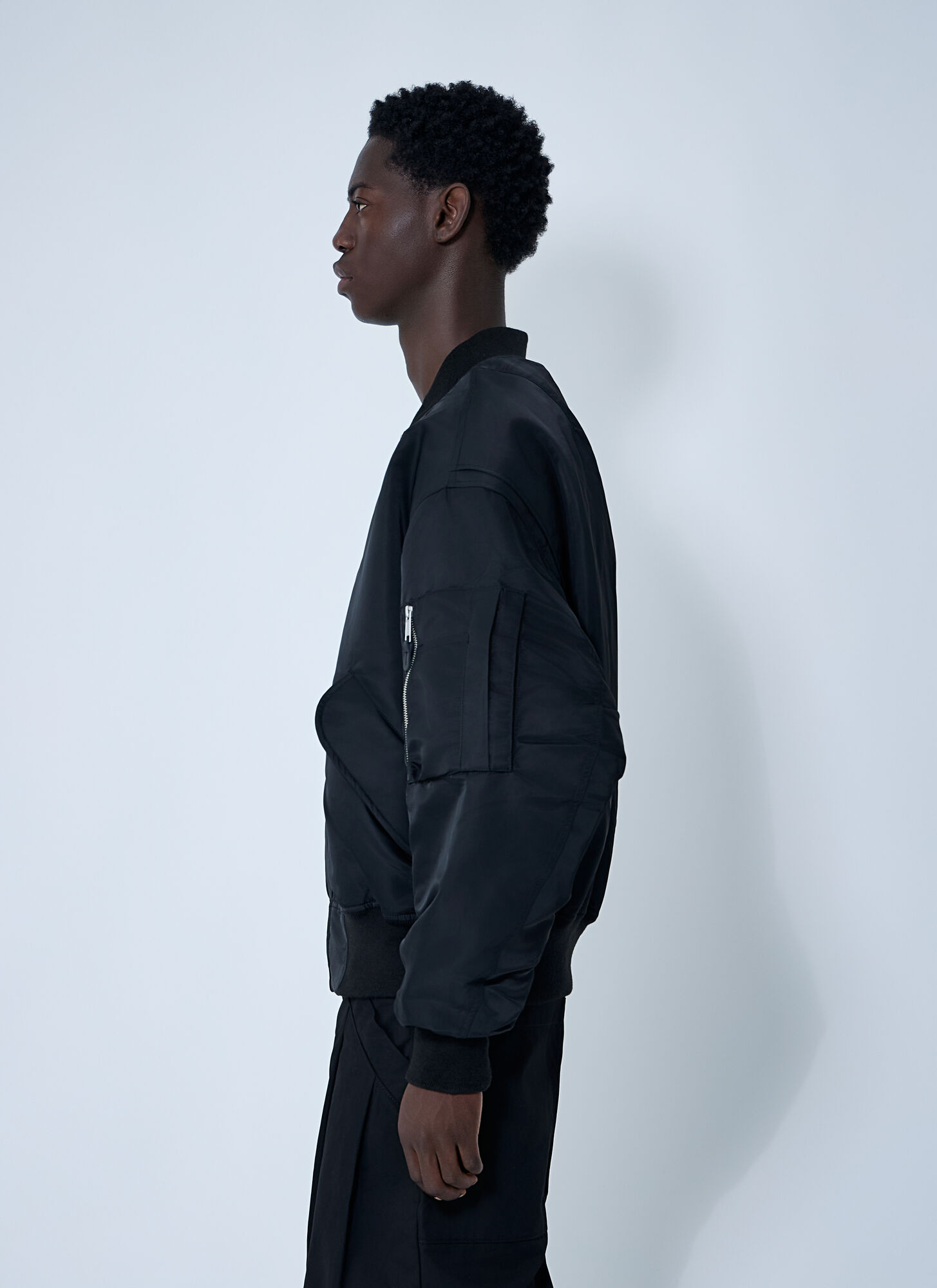  Entire Studios Entire Studios Broad Bomber Jacket - Mann Jacken Black M 
