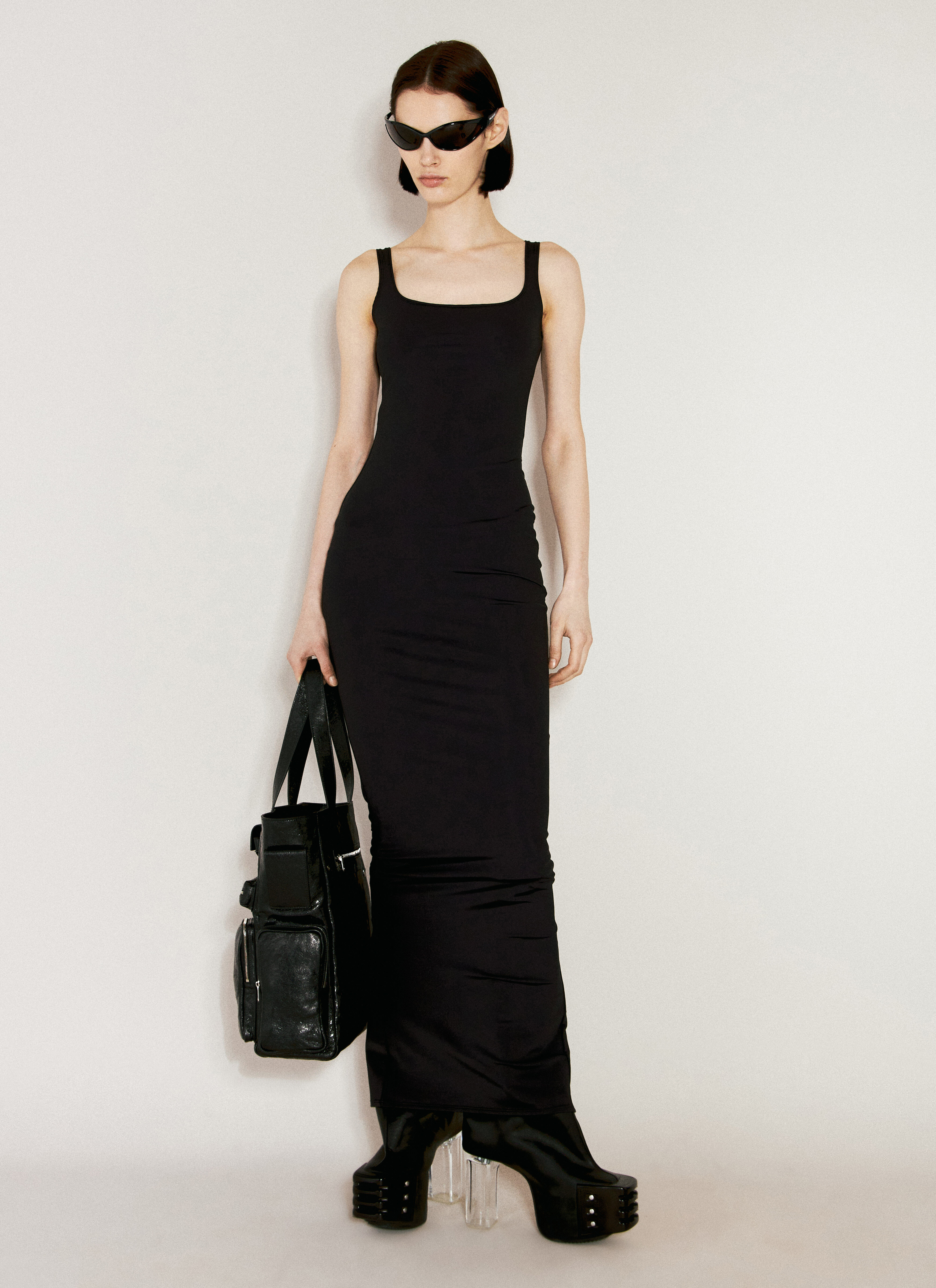 ワンピース ENTIRE STUDIOS LONG BROWN DRESS IN NYLON BLEND Brown Entire studios Dresses for Women | Lyst