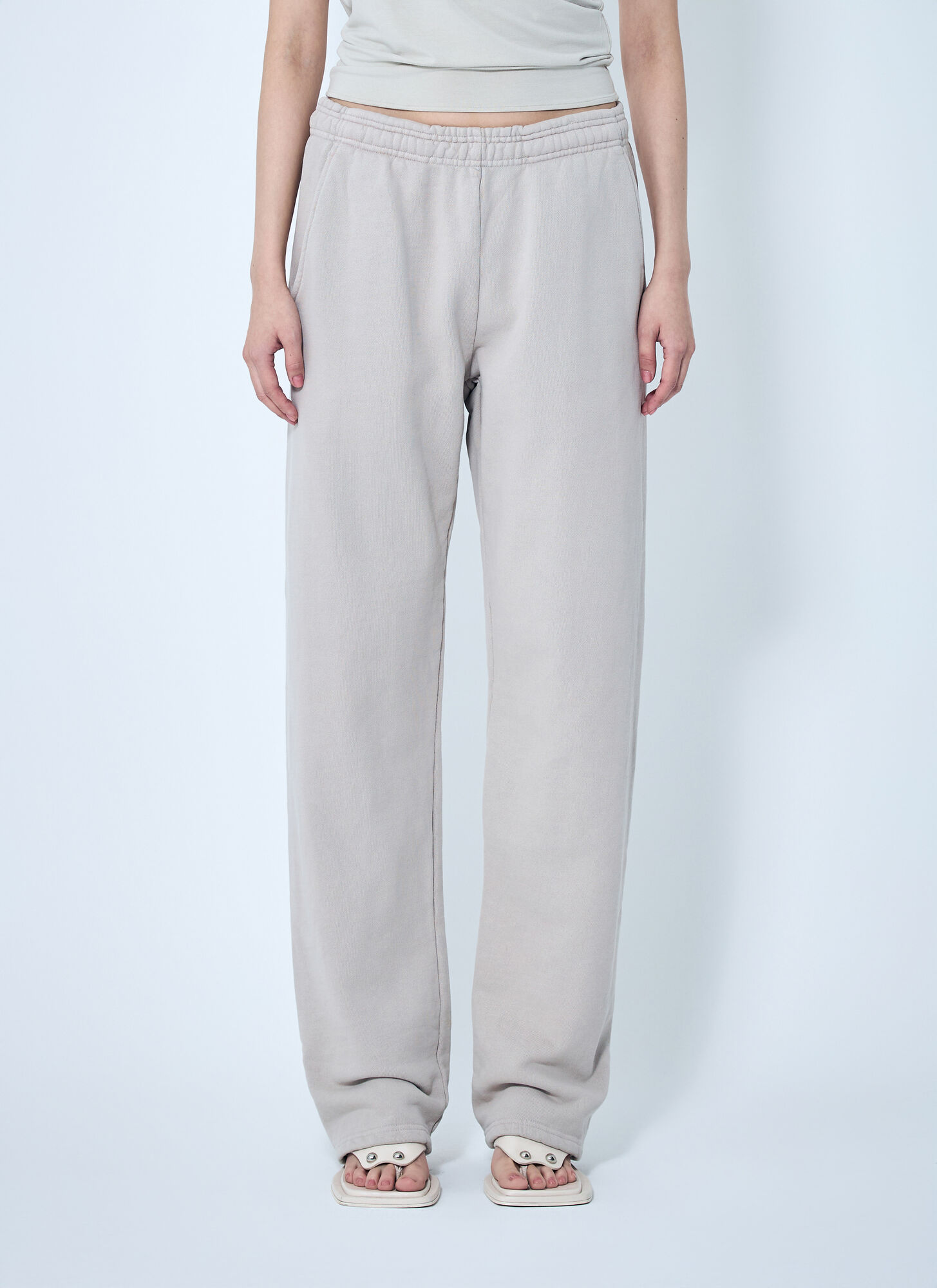 Shop Entire Studios Straight-leg Track Pants In Grey