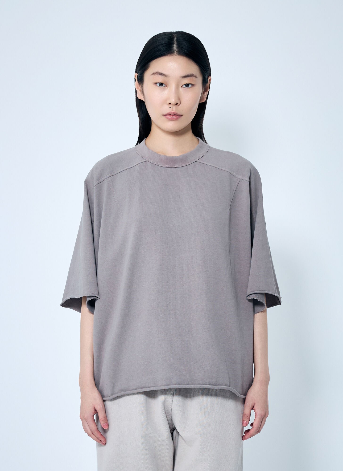Entire Studios Boxy T-shirt In Grey