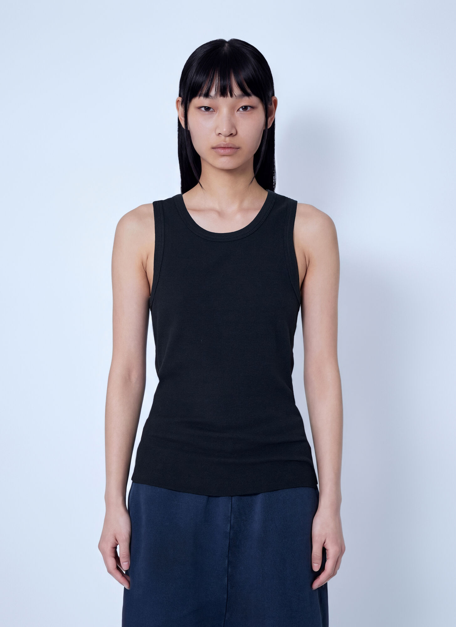 Entire Studios , Sleeveless Tops, Female, Black, M, Rib Tank - Image 2