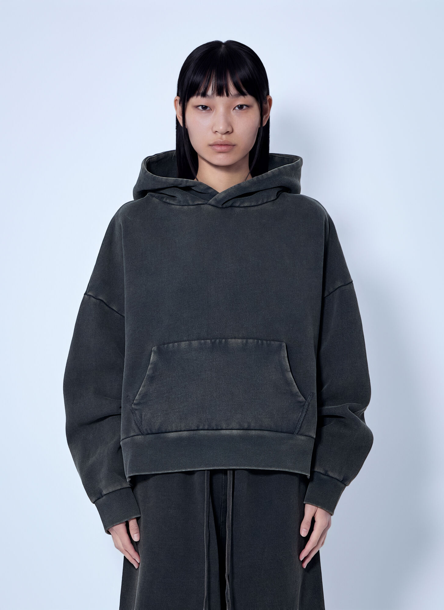 Entire Studios Heavy Hoodie - Woman Sweatshirts Dark Grey Xs - Immagine 1