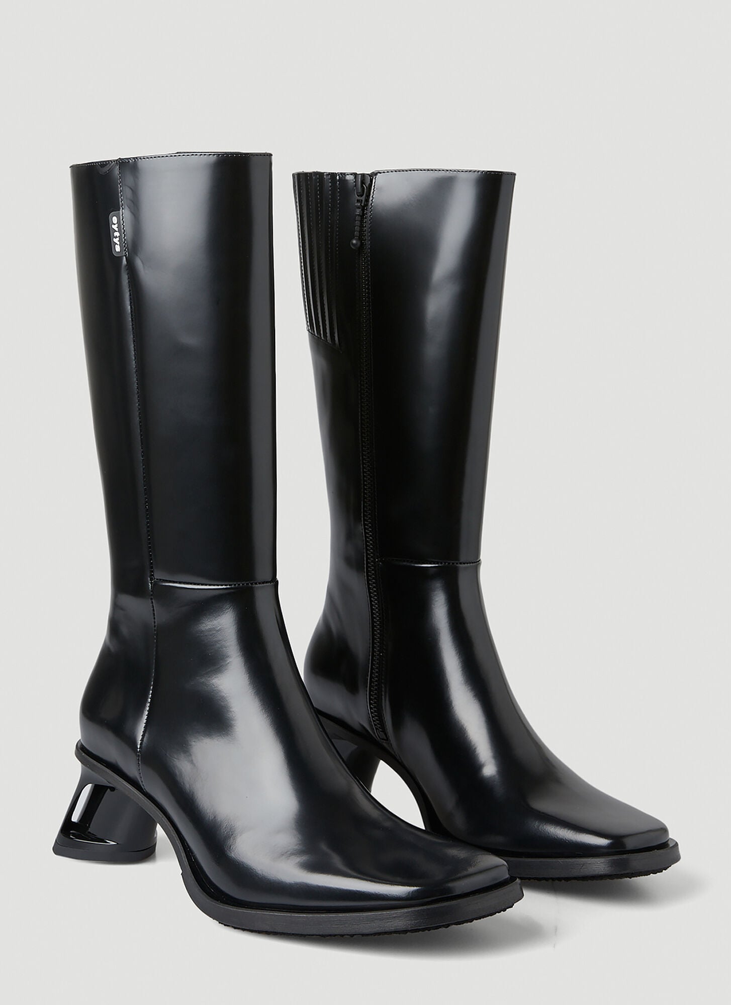  Eytys Eytys Nova Boot Heels - Frau Stiefel Black Eu - 37 