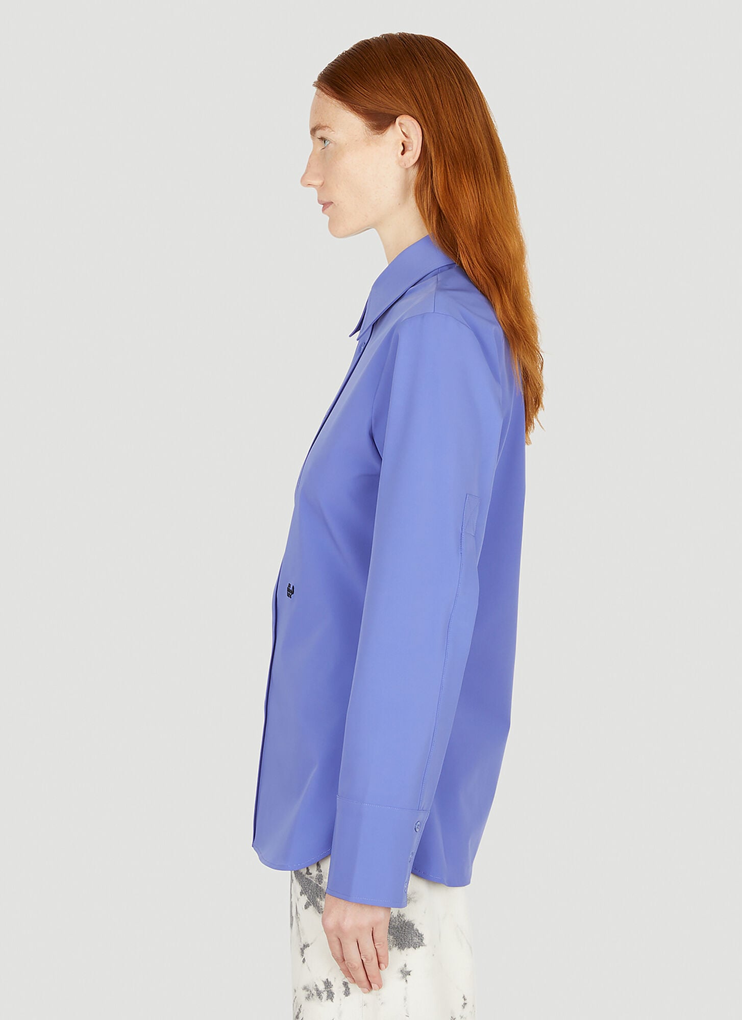  Eytys Eytys Trix Button Down Shirt - Frau Hemden Blue 38-48 