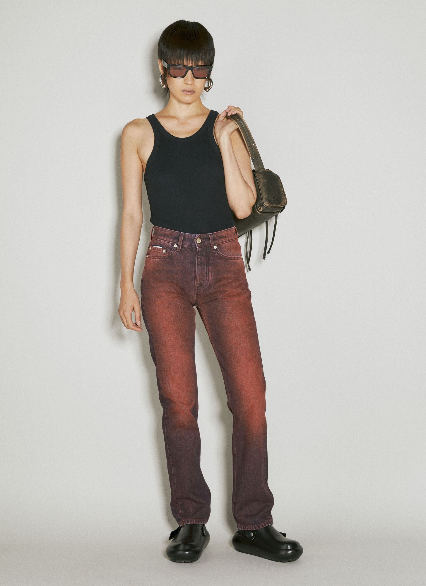  Eytys Eytys Orion Ombre Jeans - Frau Jeans Red 24 