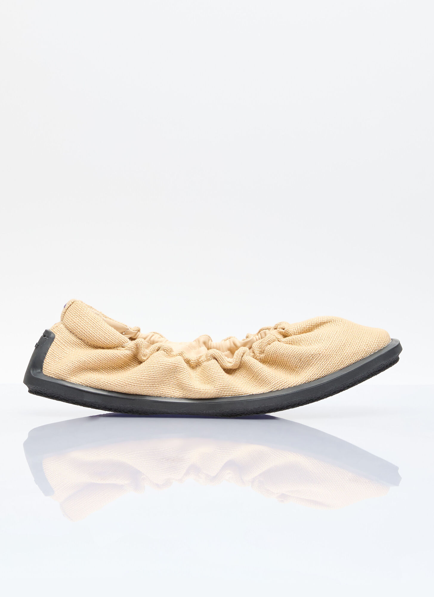 Eytys Slip-on Ballerina Shoes In Beige
